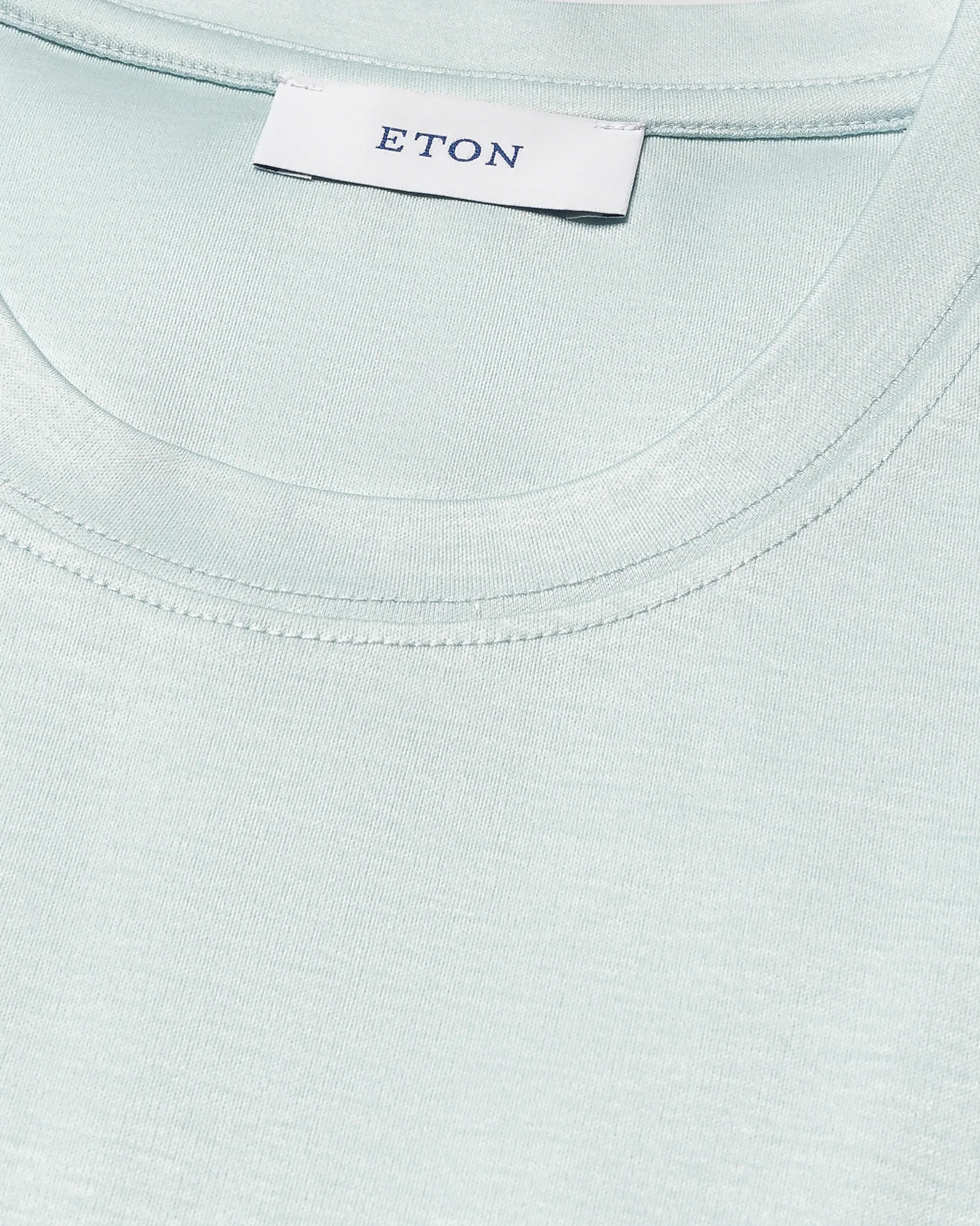 Eton - filo di scozia t shirt blue filo di scozia t shirt