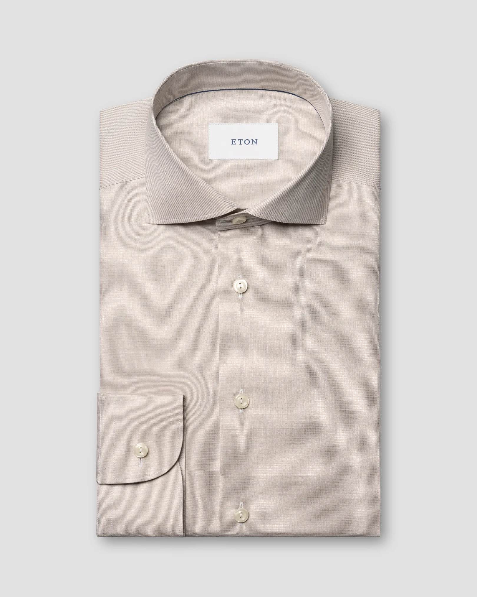 Eton - solid signature oxford shirt 256