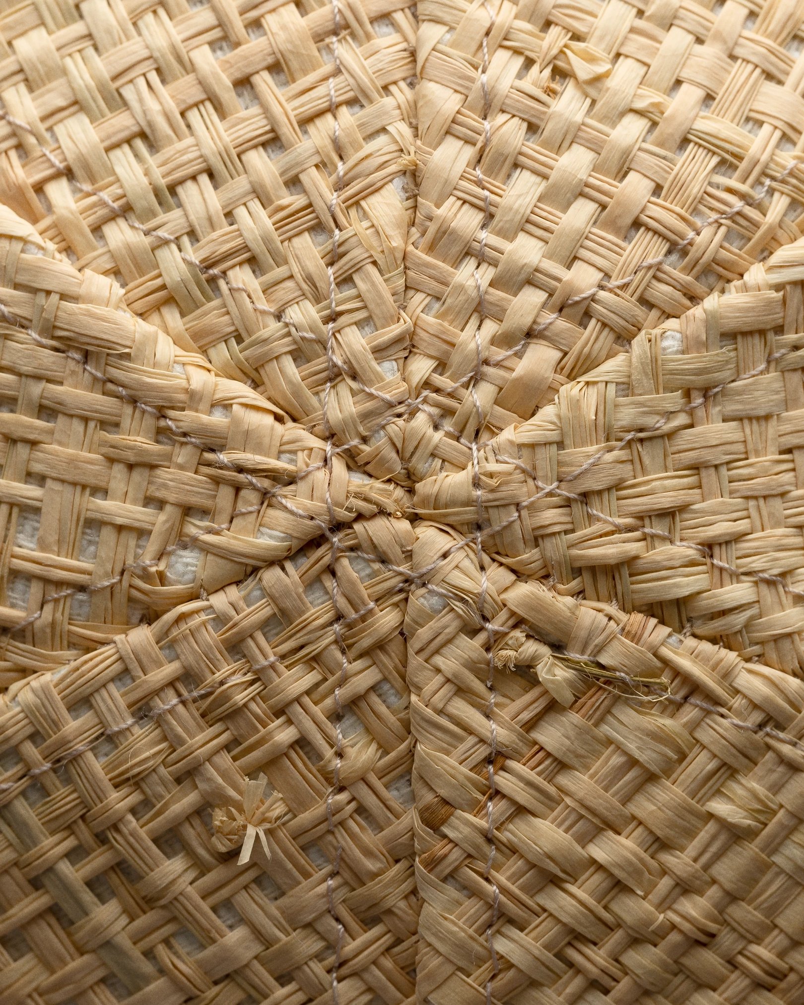 Eton - raffia baseball cap