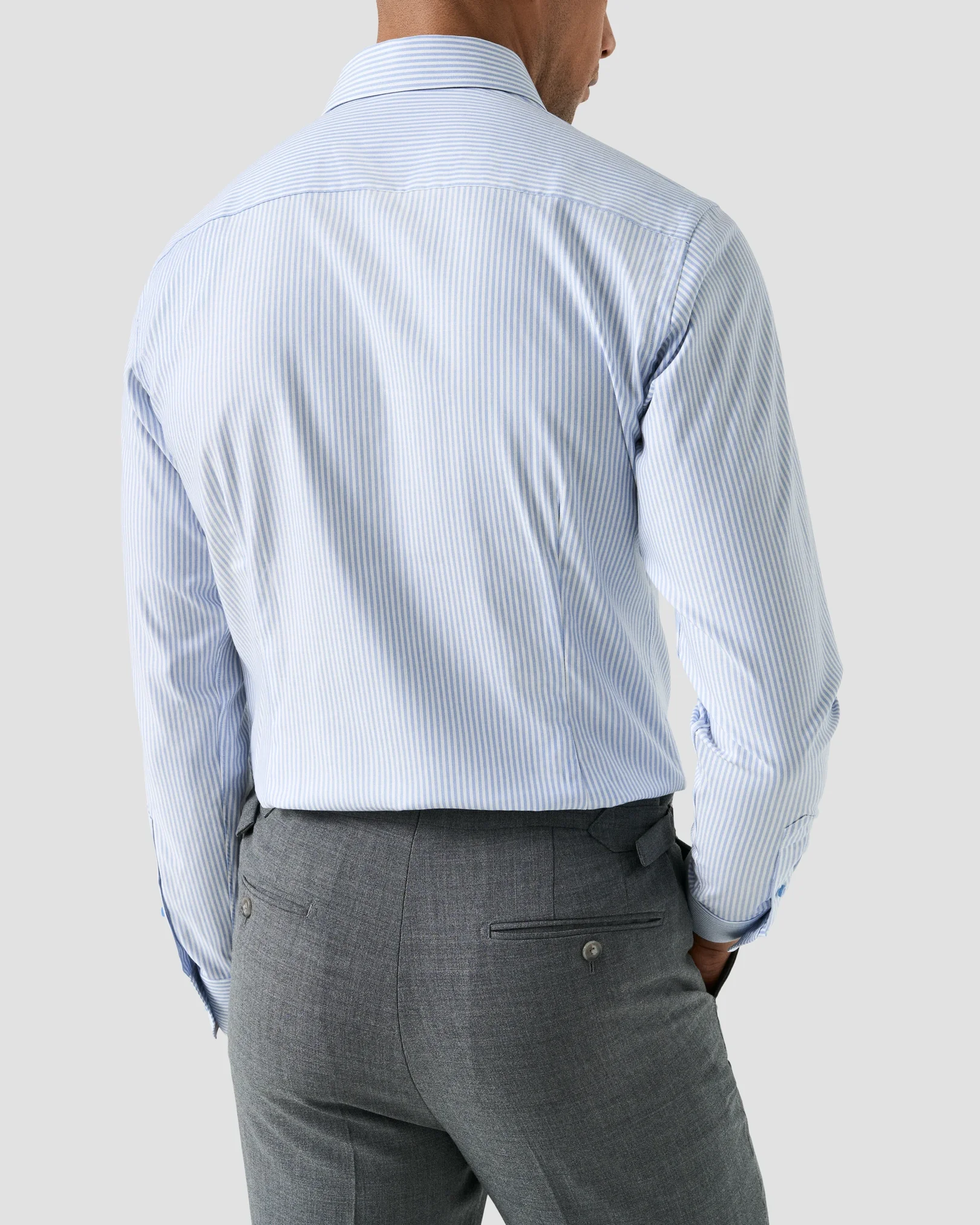 Eton - Striped Cotton TENCEL™ Lyocell Shirt