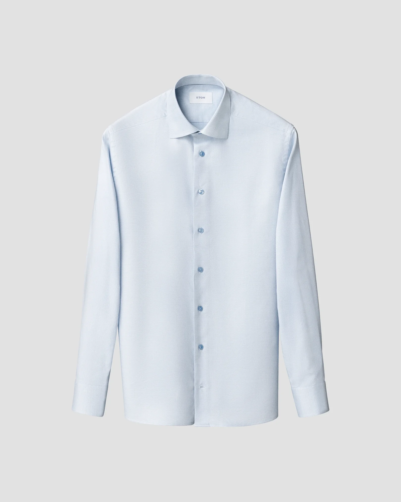 Eton - semi solid cotton tencel lyocell shirt