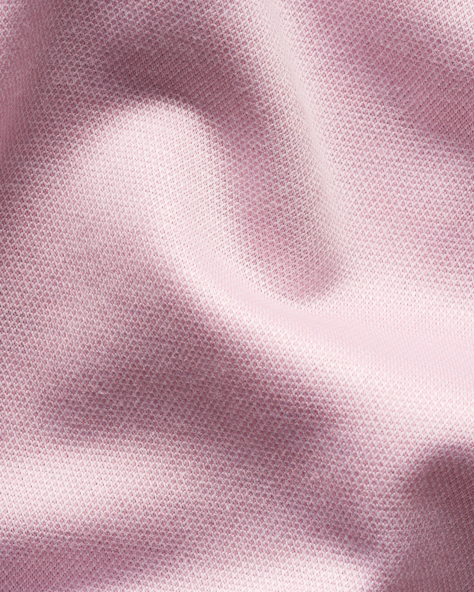 Eton - jacquard filo di scozia polo shirt pink jacquard filo di scozia polo shirt