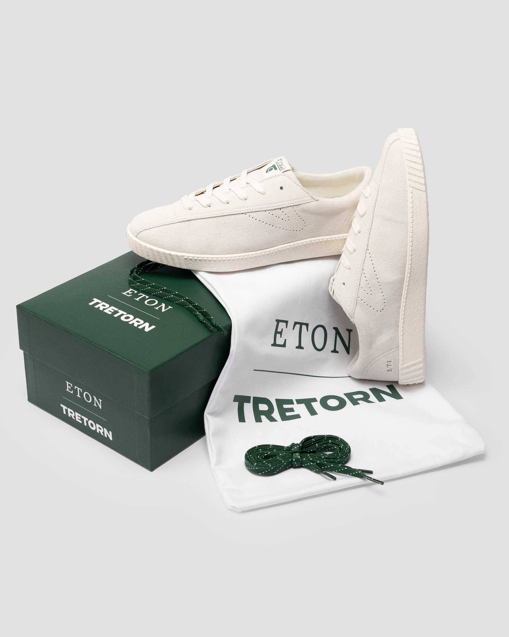 Eton - Eton x Tretorn Nylite E/T-1 Suede Sneaker