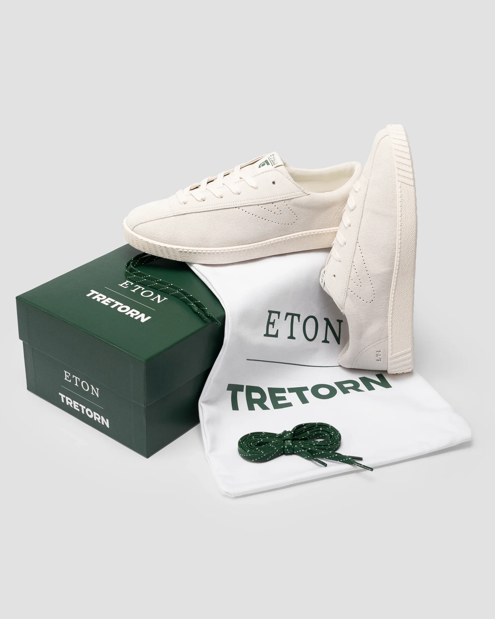 Eton - Eton x Tretorn Nylite E/T-1 Suede Sneaker