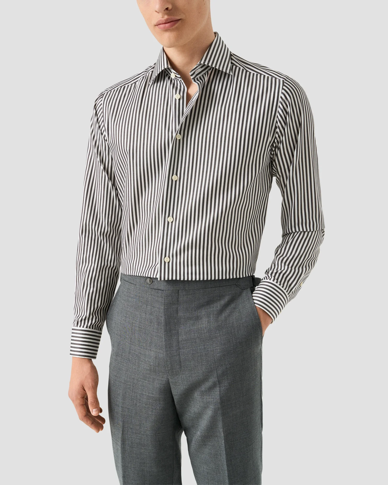 Eton - bengal striped signature twill shirt