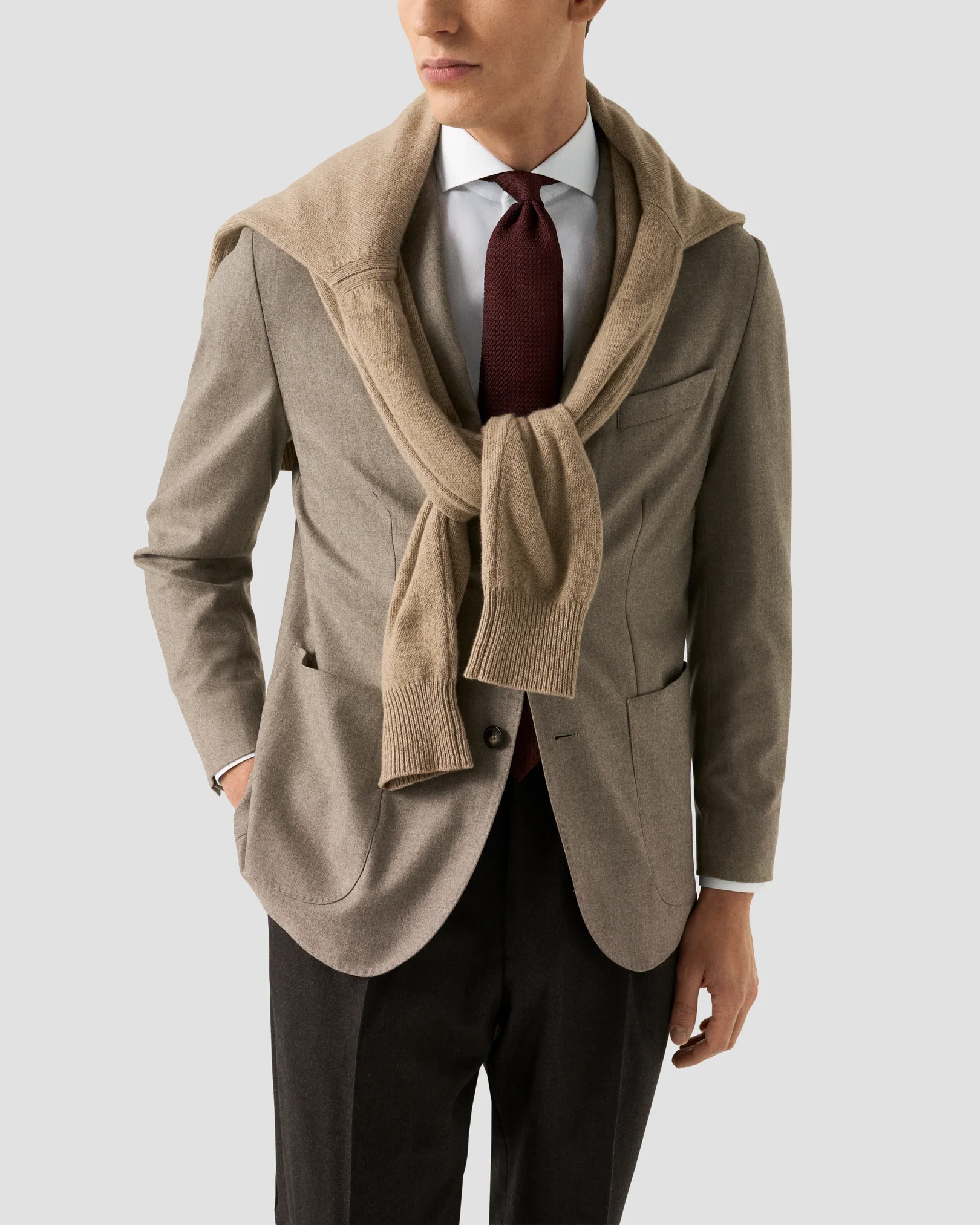 Eton - white extreme cut away shirt