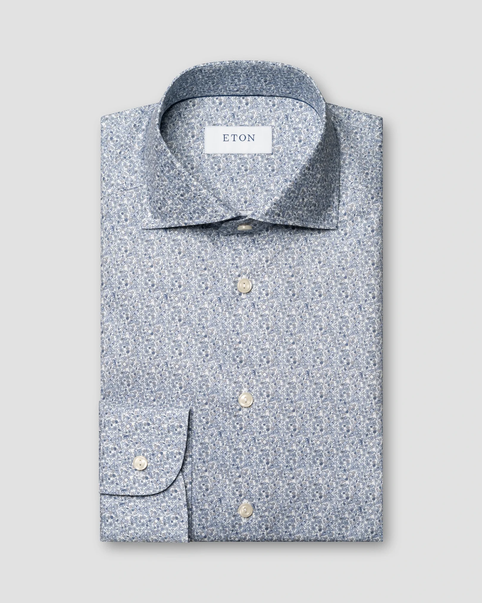 Eton - light blue twill s1