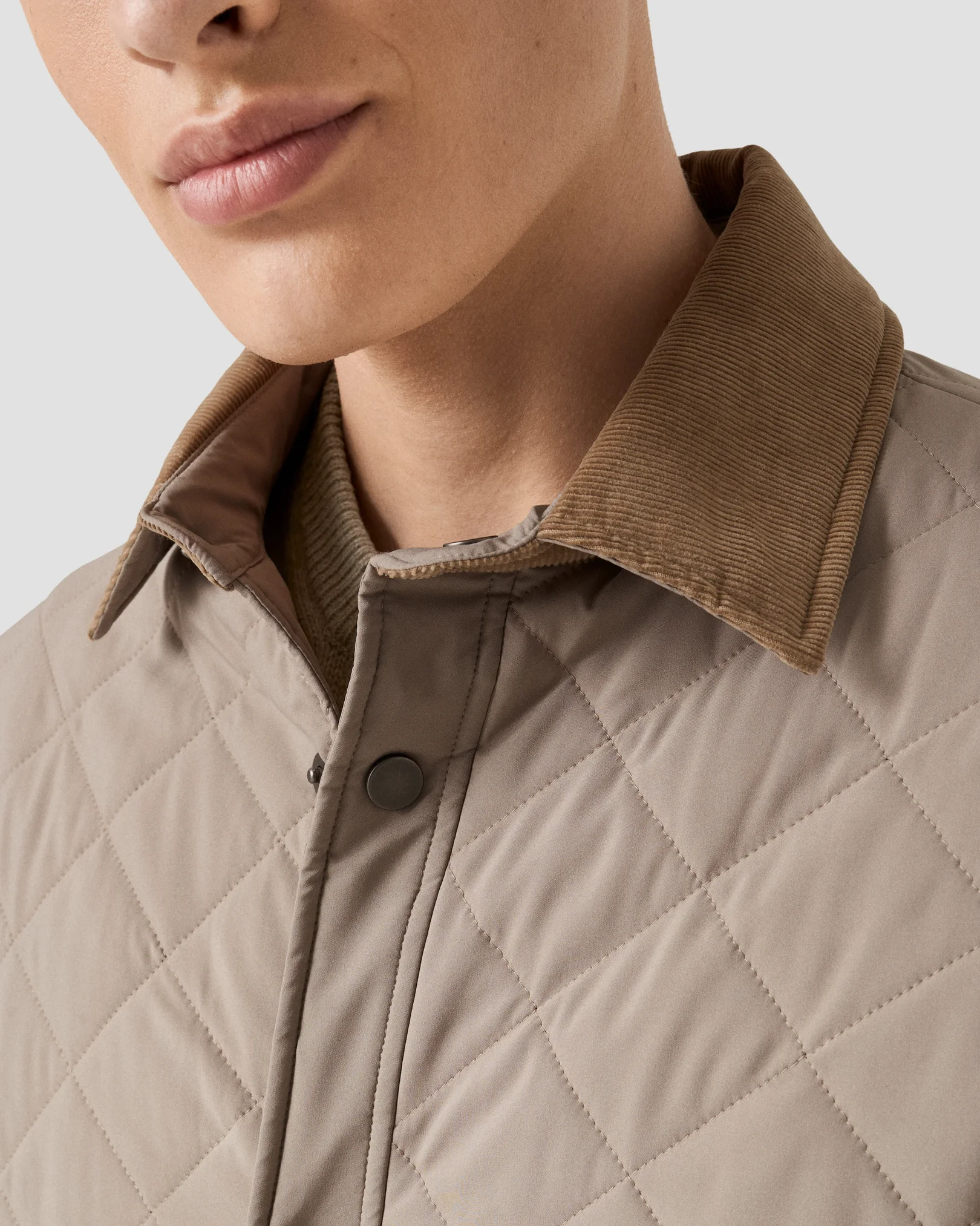 Eton - quilted shell jacket