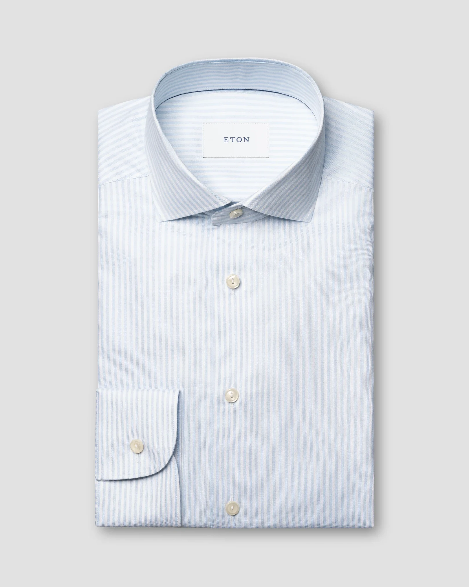 Eton - bengal striped signature oxford shirt