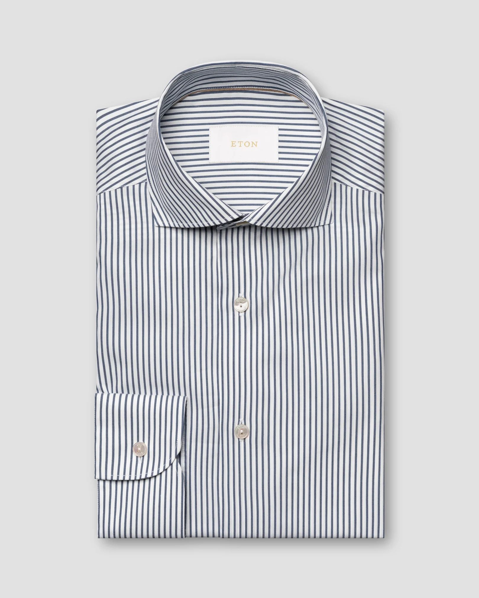 Eton - Solid Cotton Silk Shirt