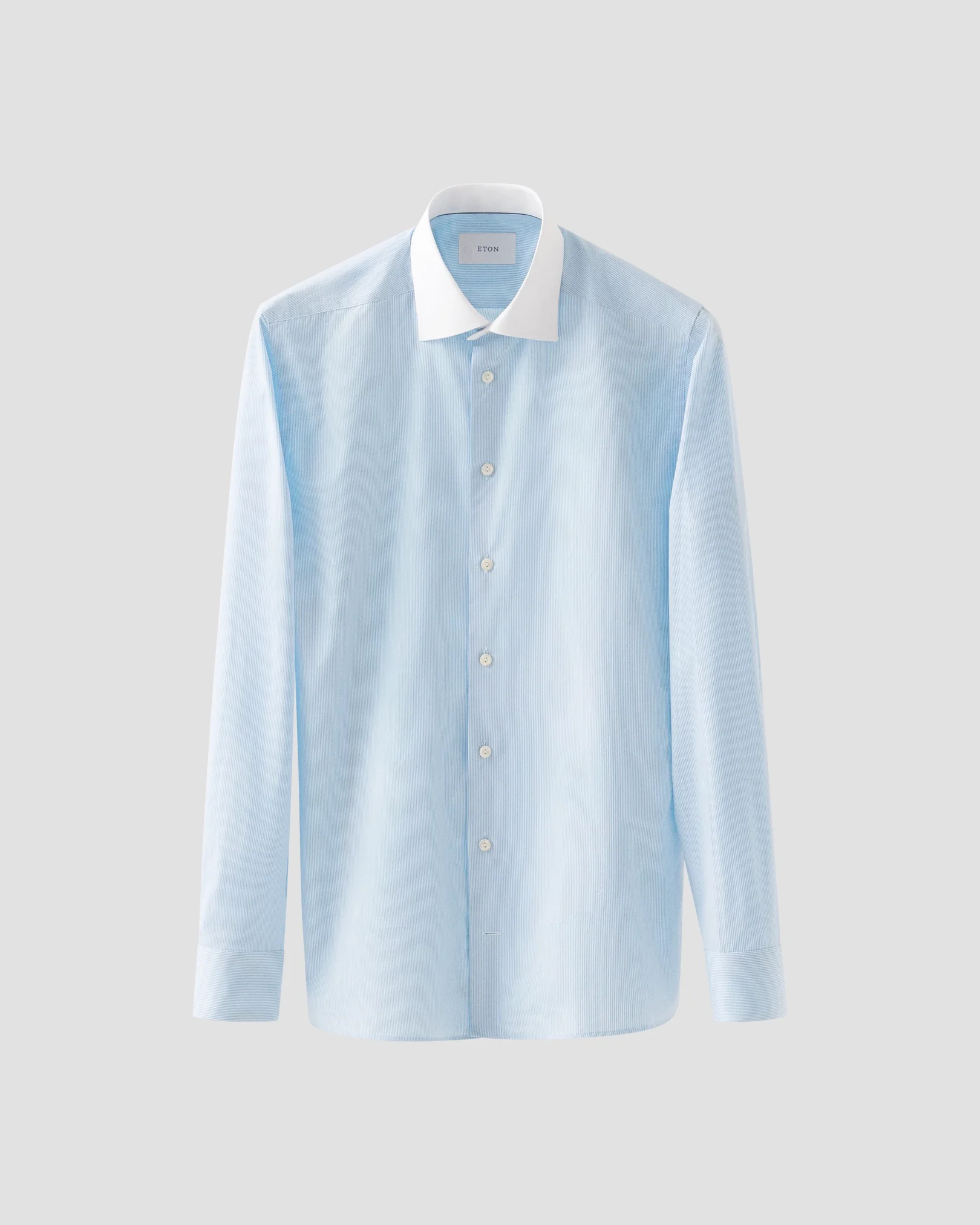 Eton - White Collar Fine Twill Shirt