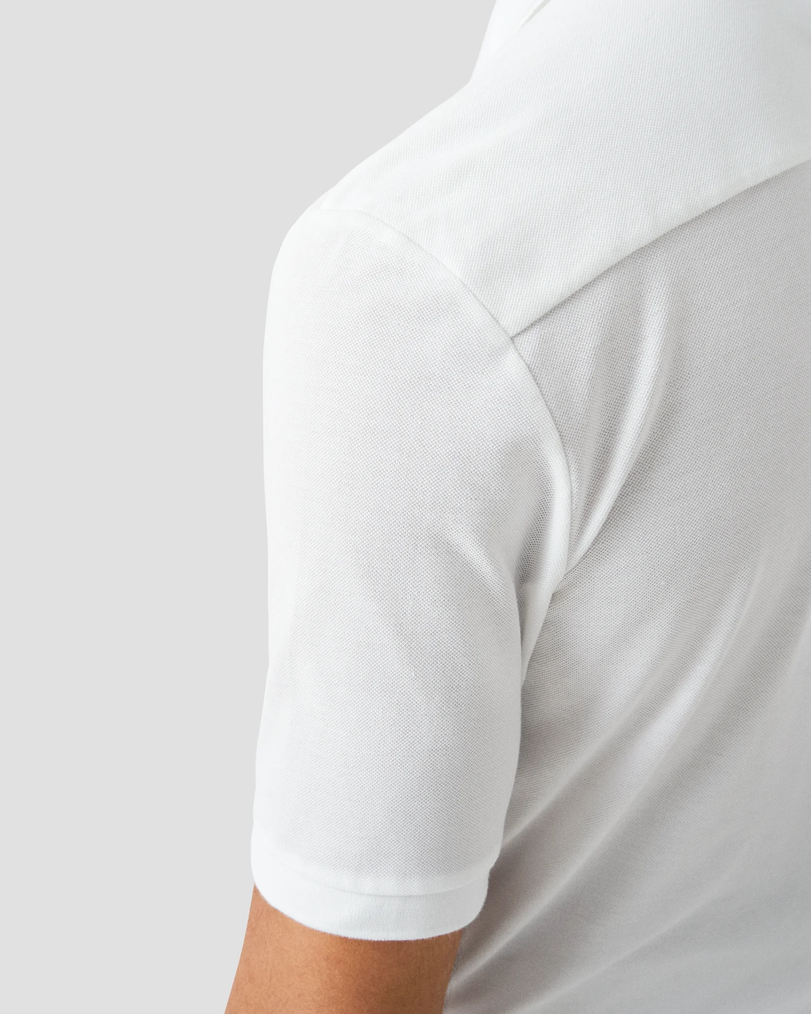 Eton - pima cotton pique polo shirt