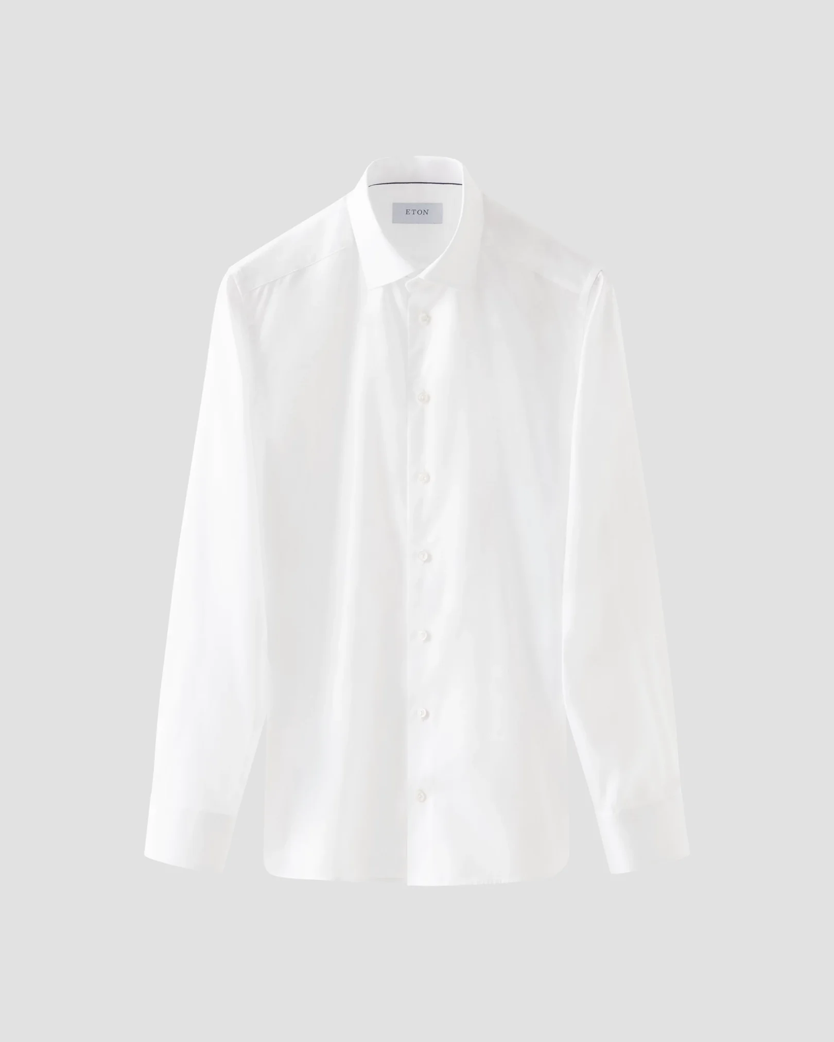 White Twill Shirt - Eton