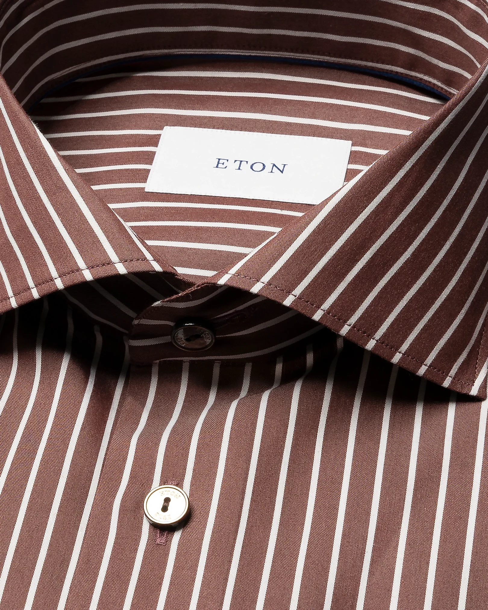 Eton - Striped Cotton Silk Shirt