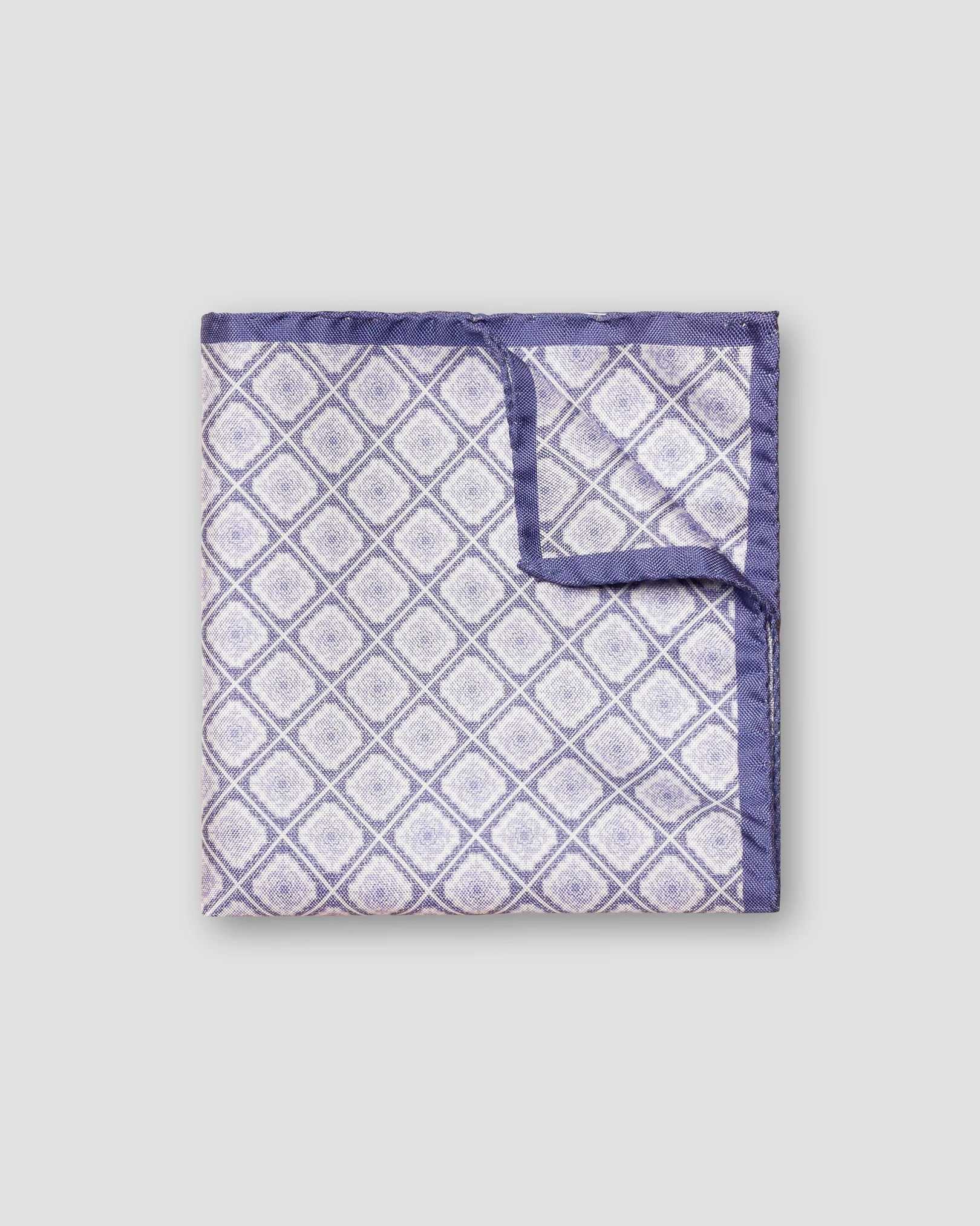 Eton - mid purplepocket square