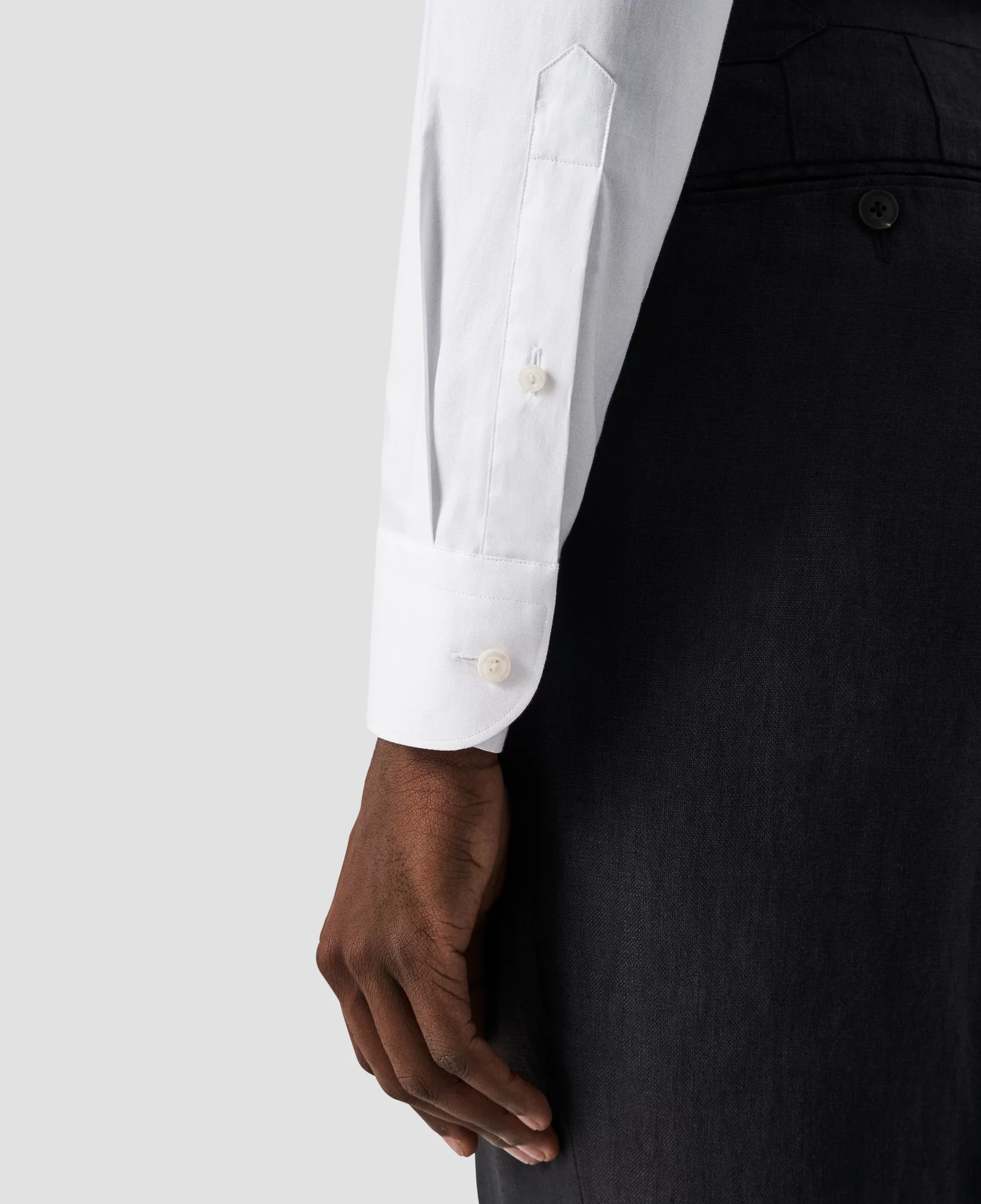 White Signature Oxford Shirt - Eton