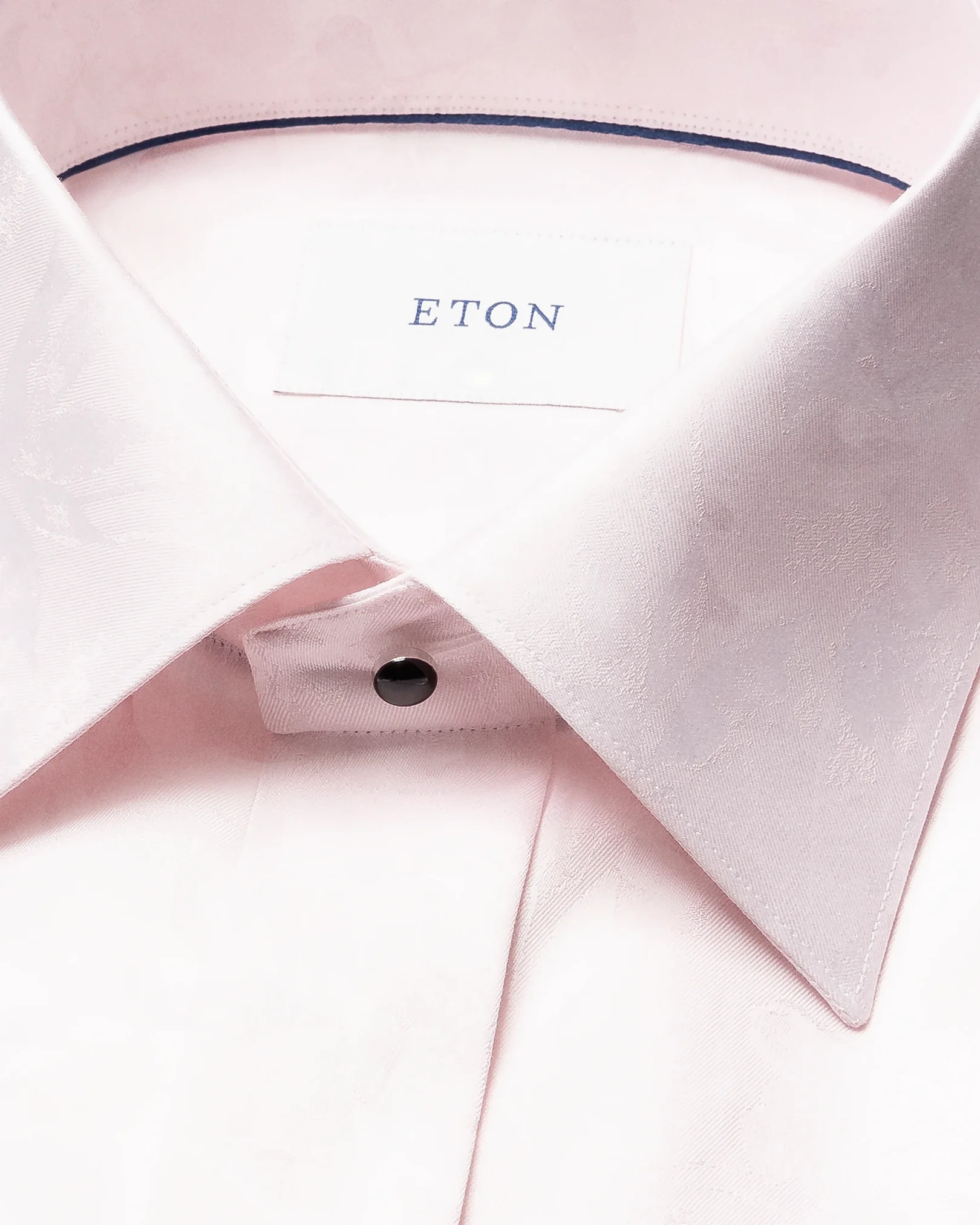 Eton - pink floral jacquard shirt