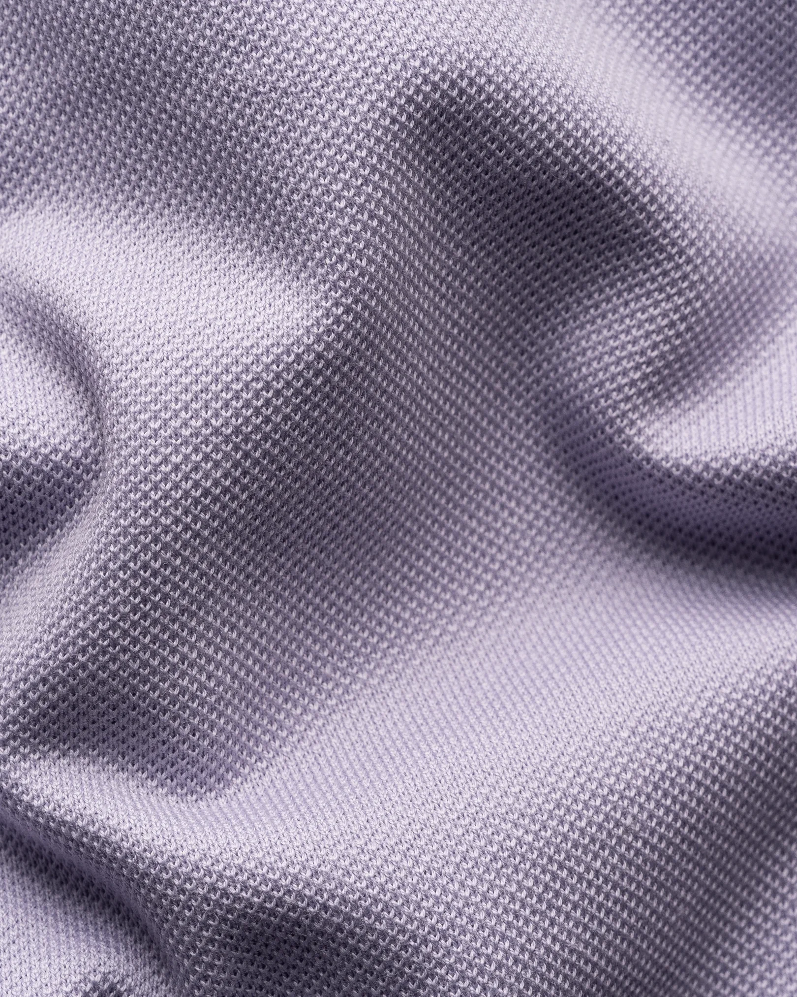 Eton - purple pima cotton pique polo shirt