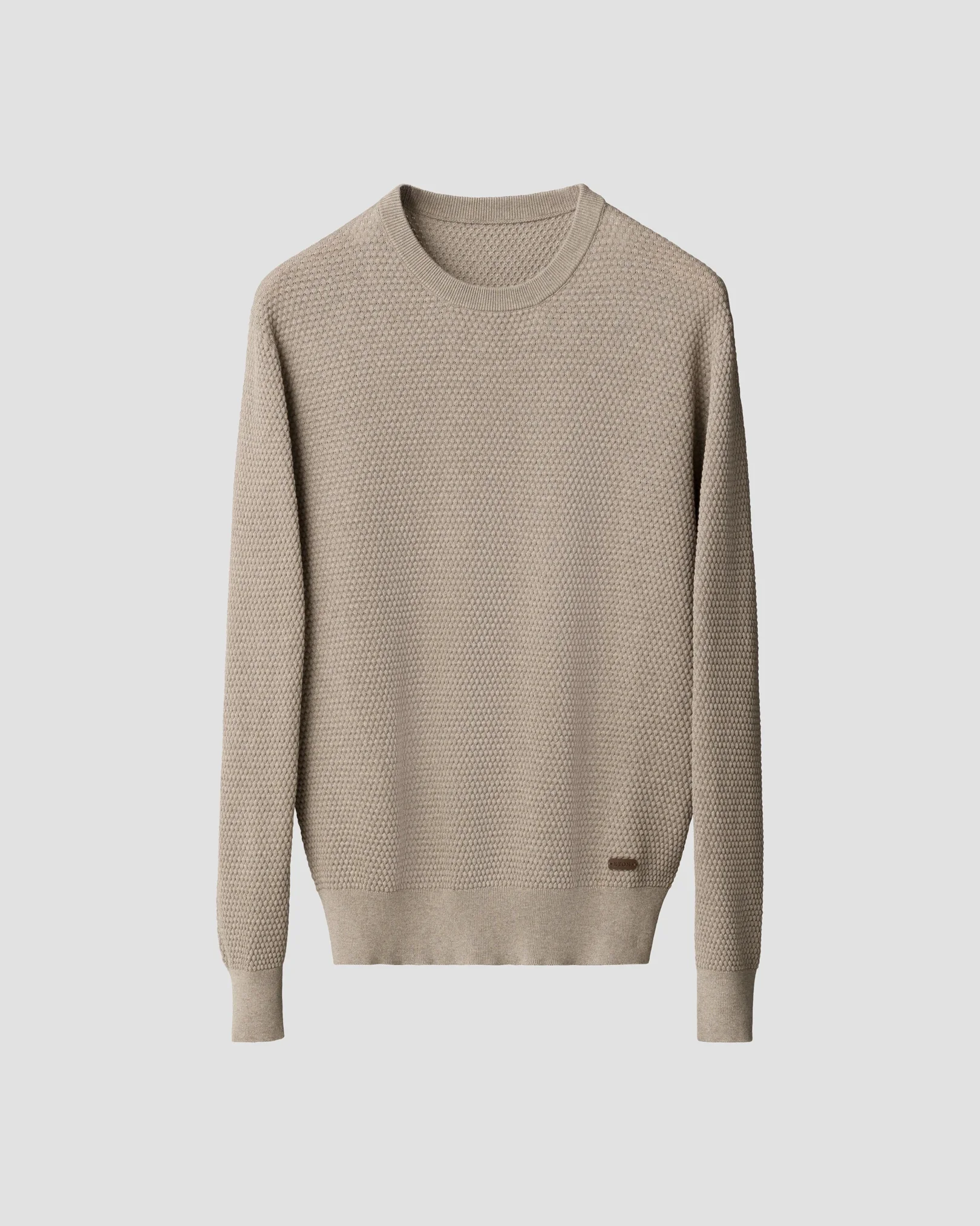 Eton - Structured Knit Crew Neck