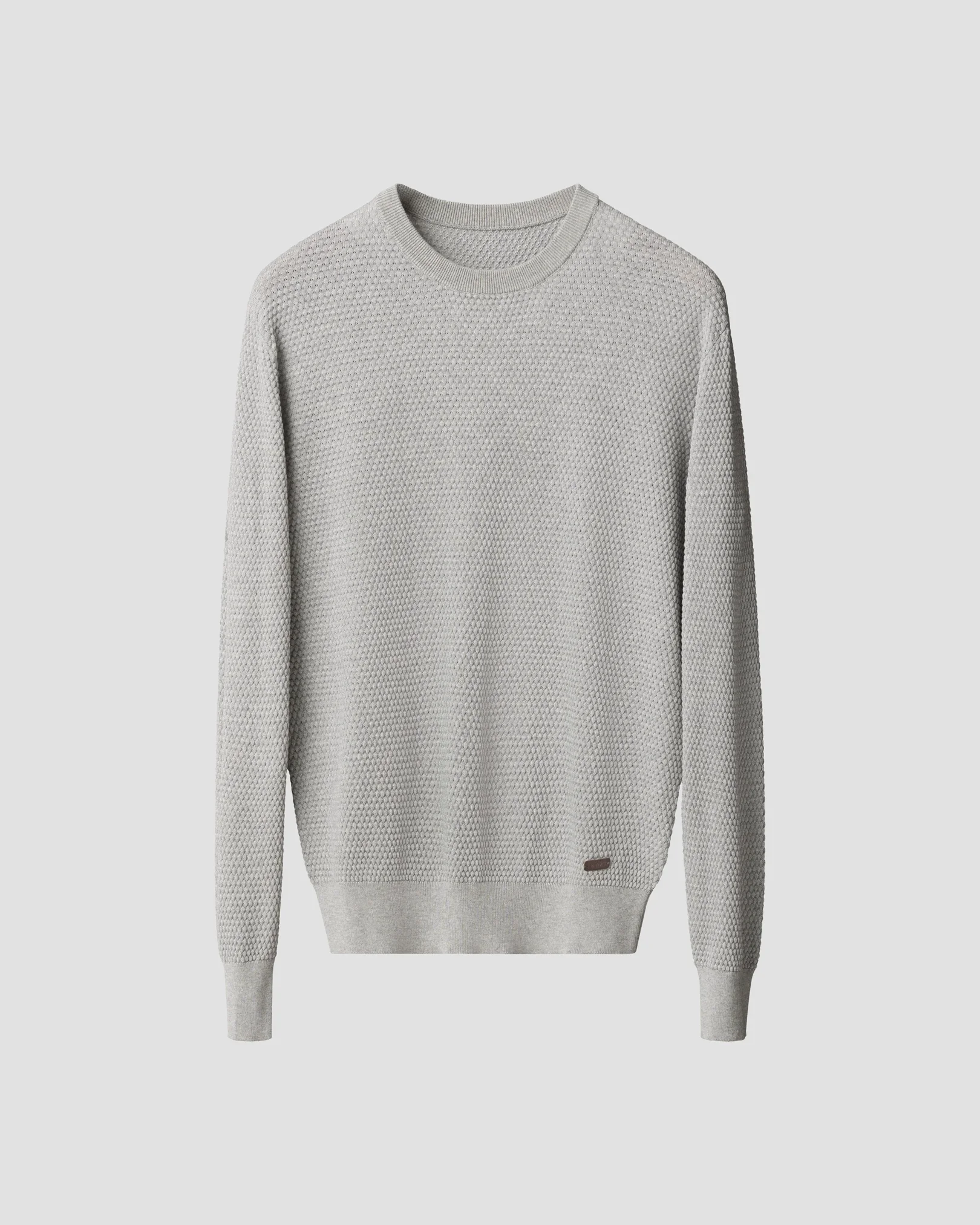 Eton - Structured Knit Crew Neck