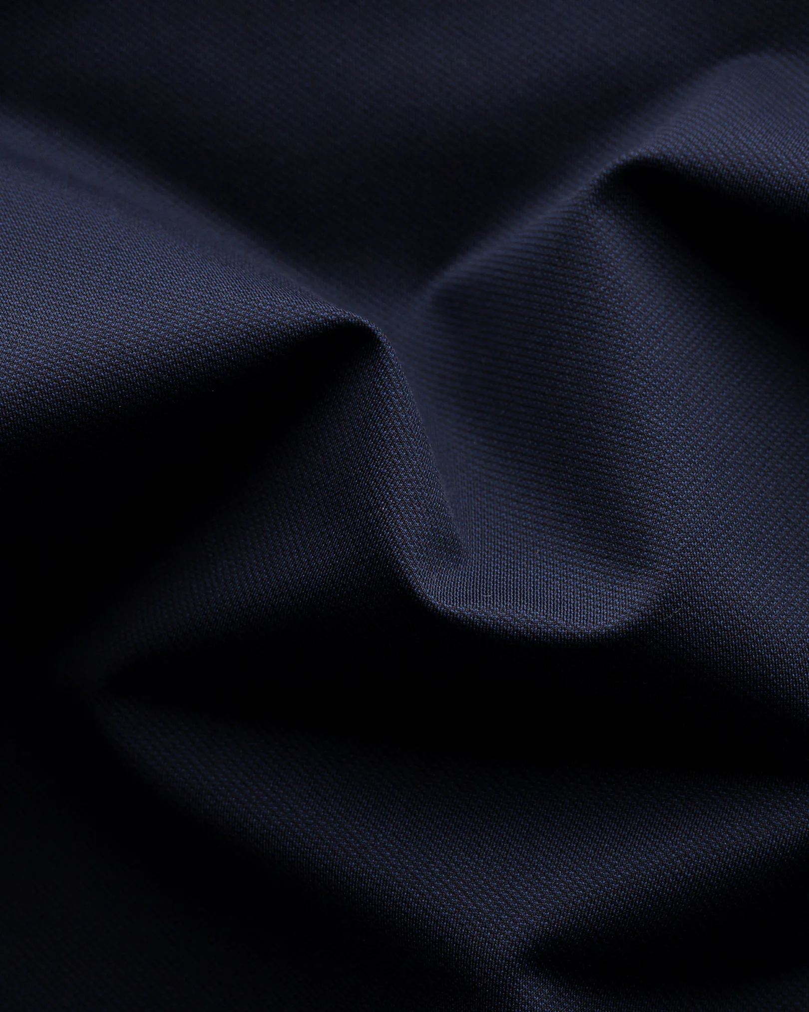 Eton - navy blue fourway strech shirt