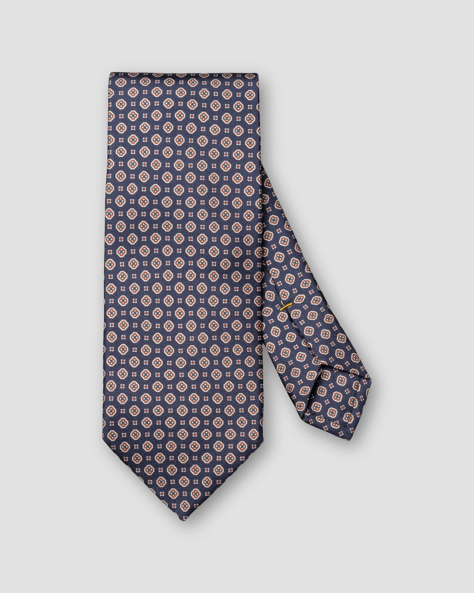 Eton - Medallion Printed Silk Tie