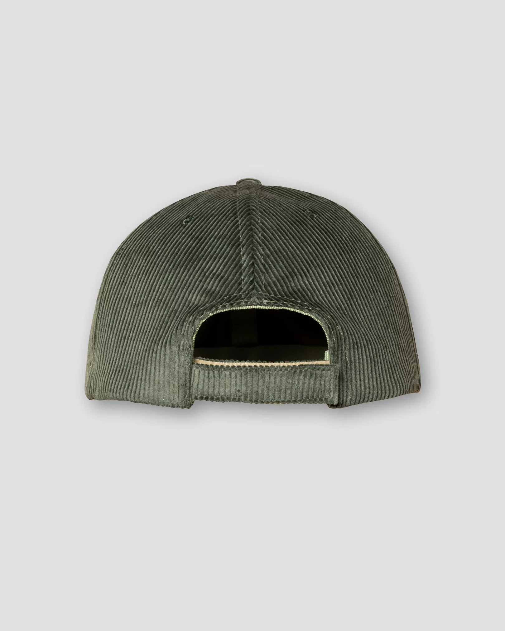 Eton - dark green corduroy baseball cap