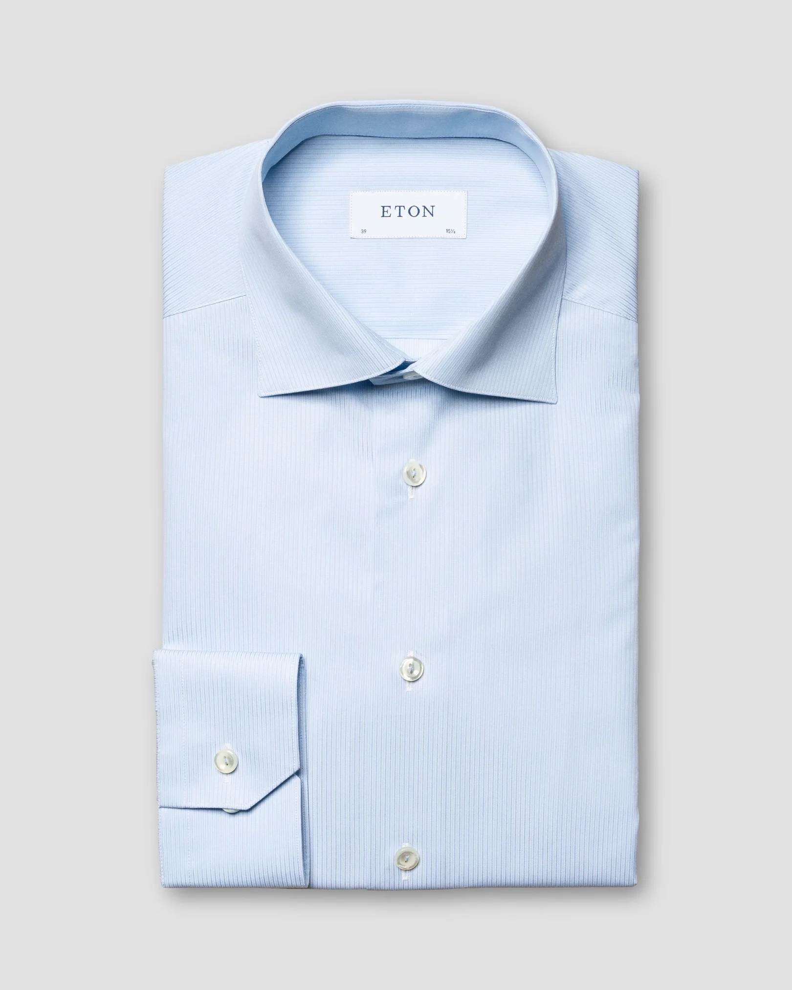 Eton - Light blue Pique Shirt