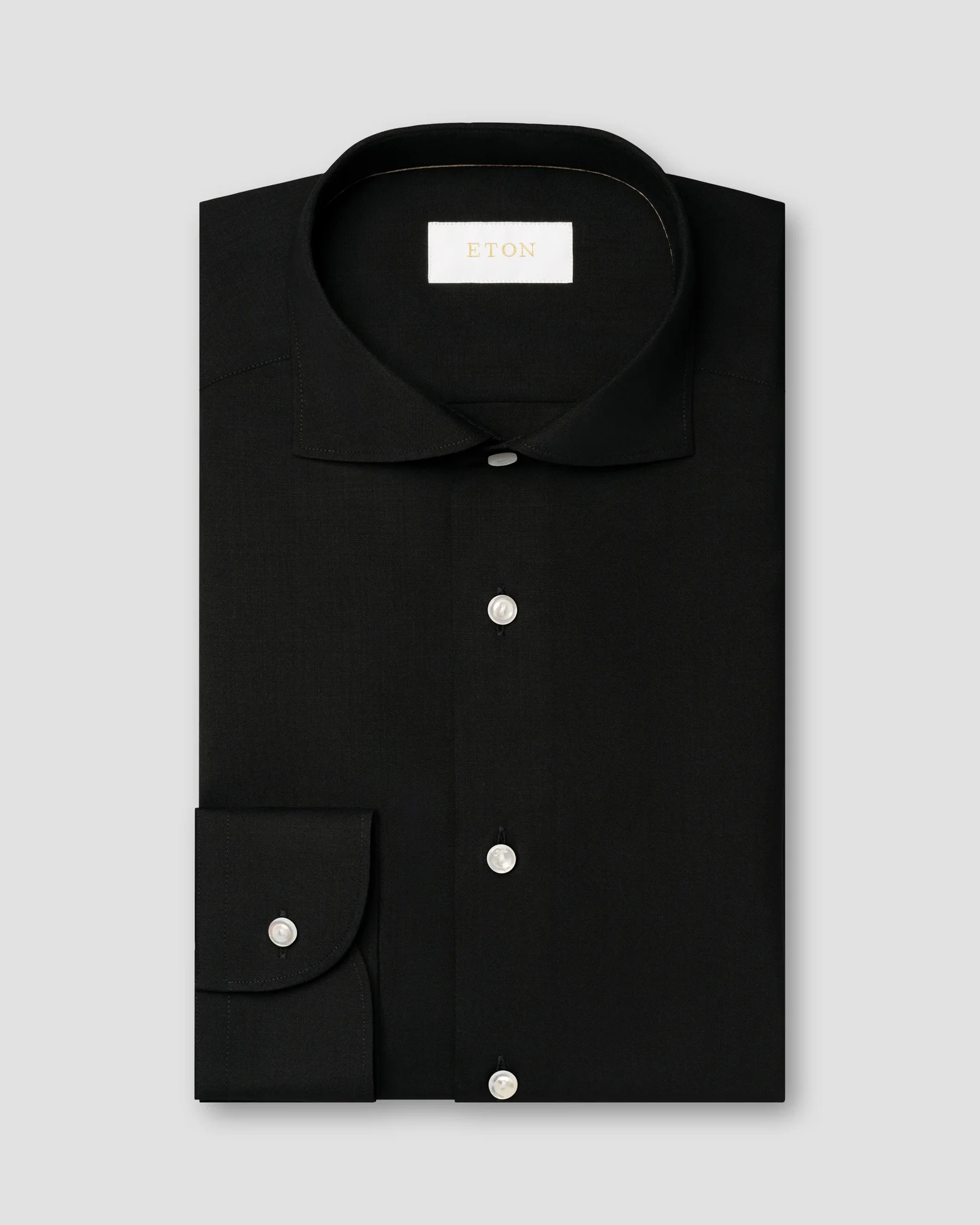 Eton - Solid Merino Wool Shirt