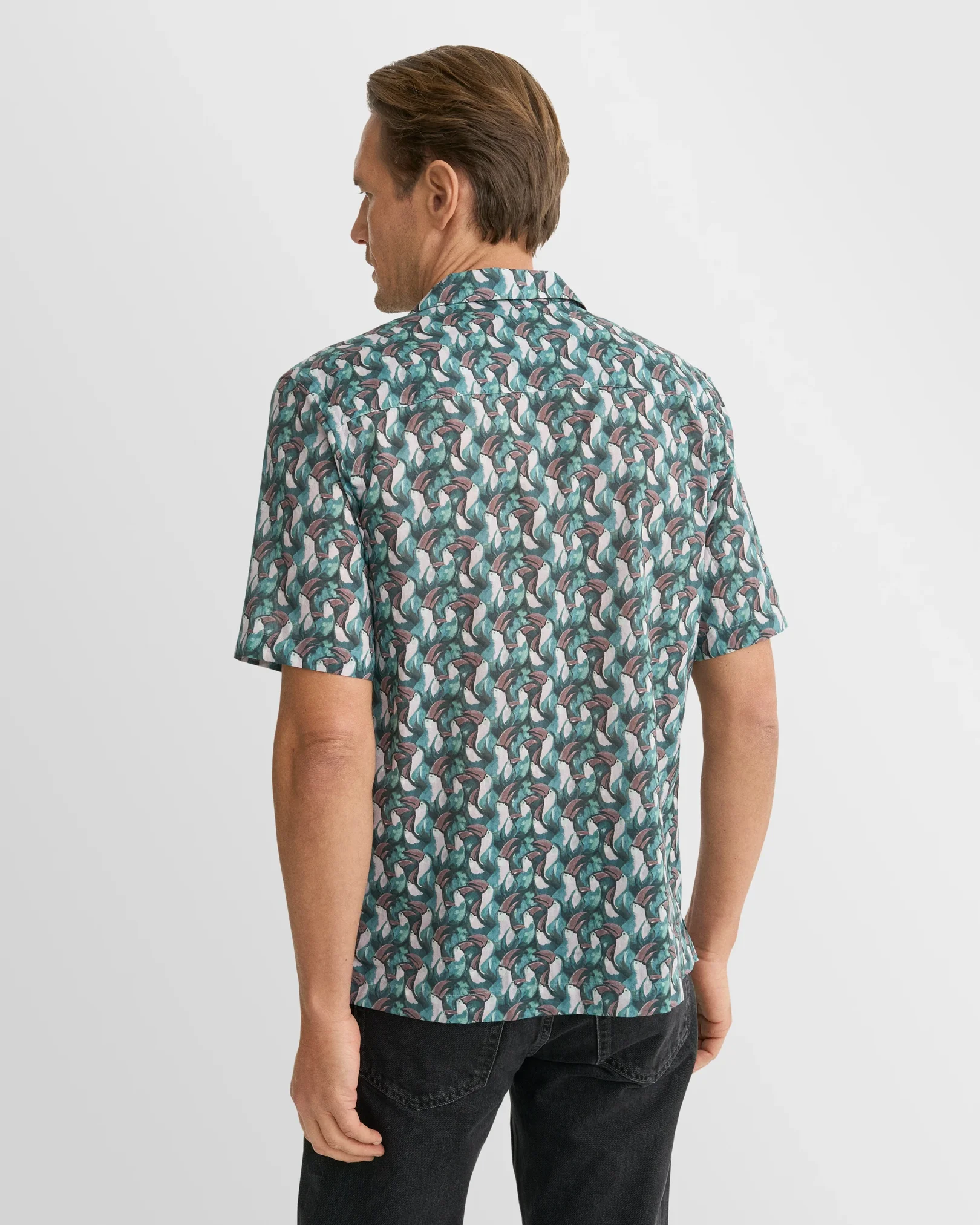 Eton - motif resort shirt