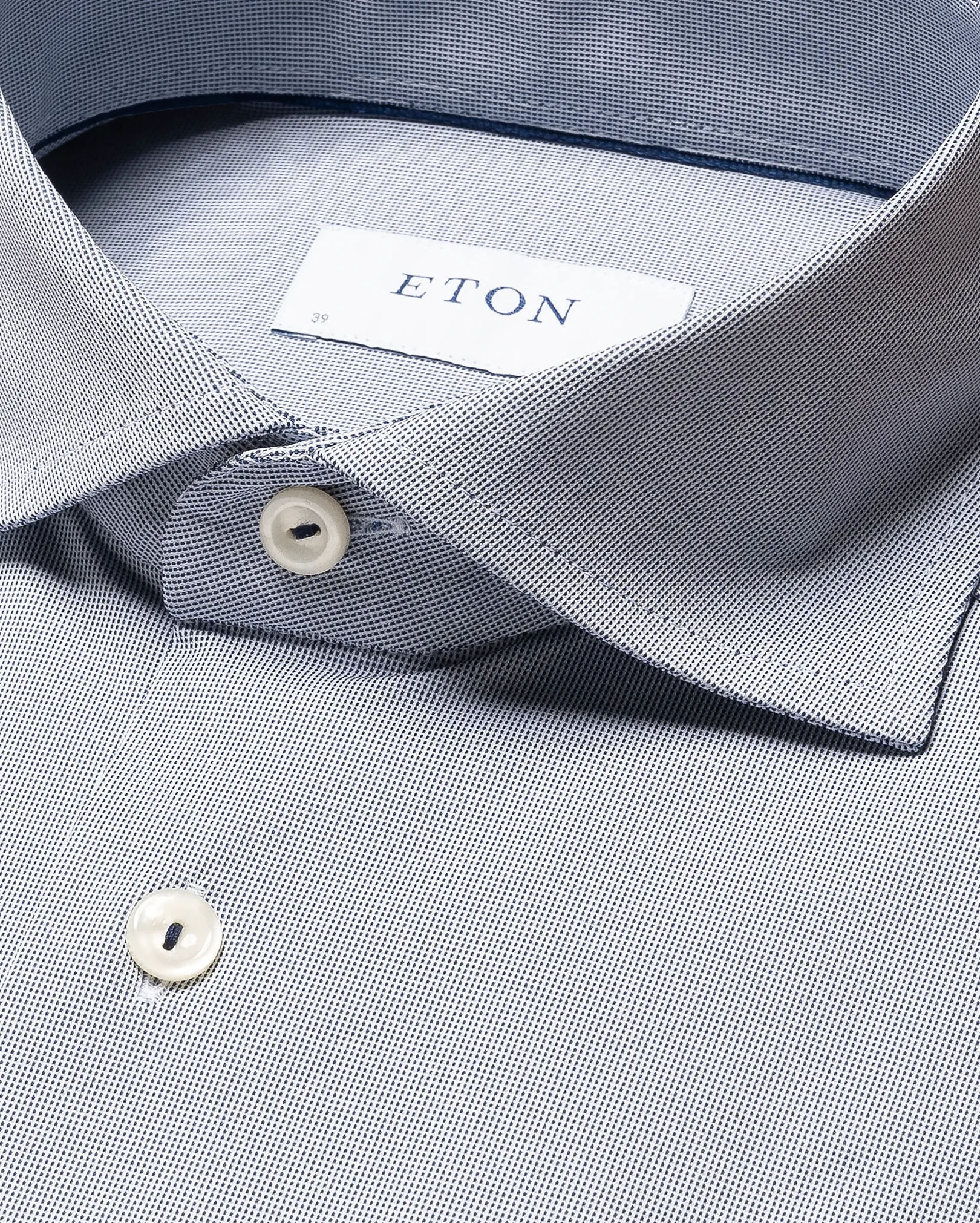 Eton - navy blue four way strech