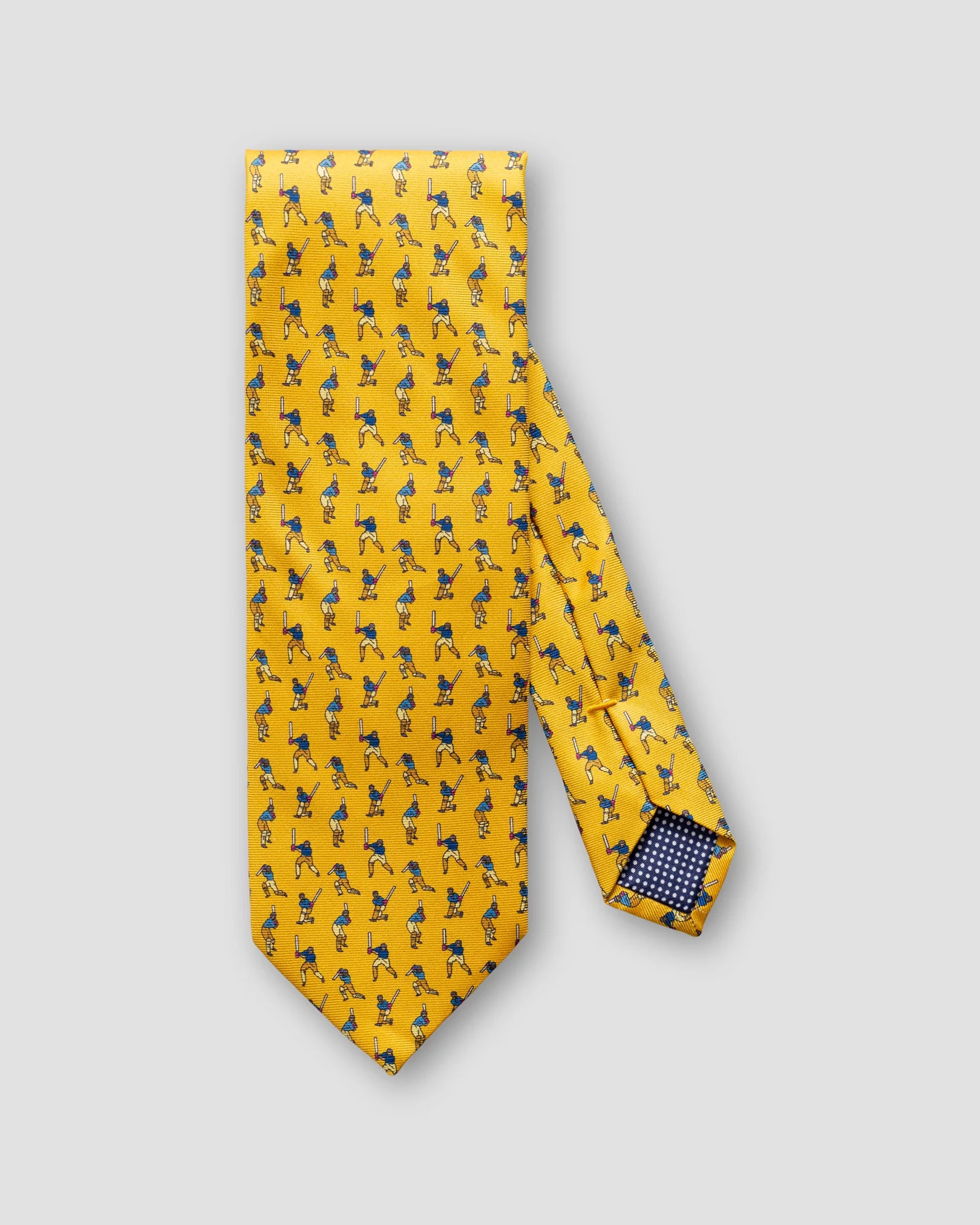 Eton - yellow cricket tie