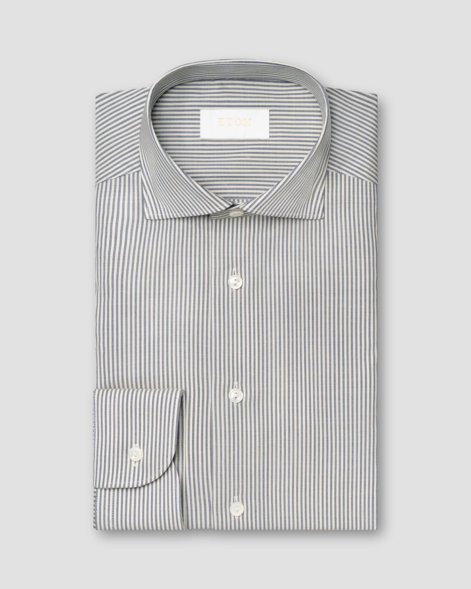 Eton - Navy blue Merino Shirt