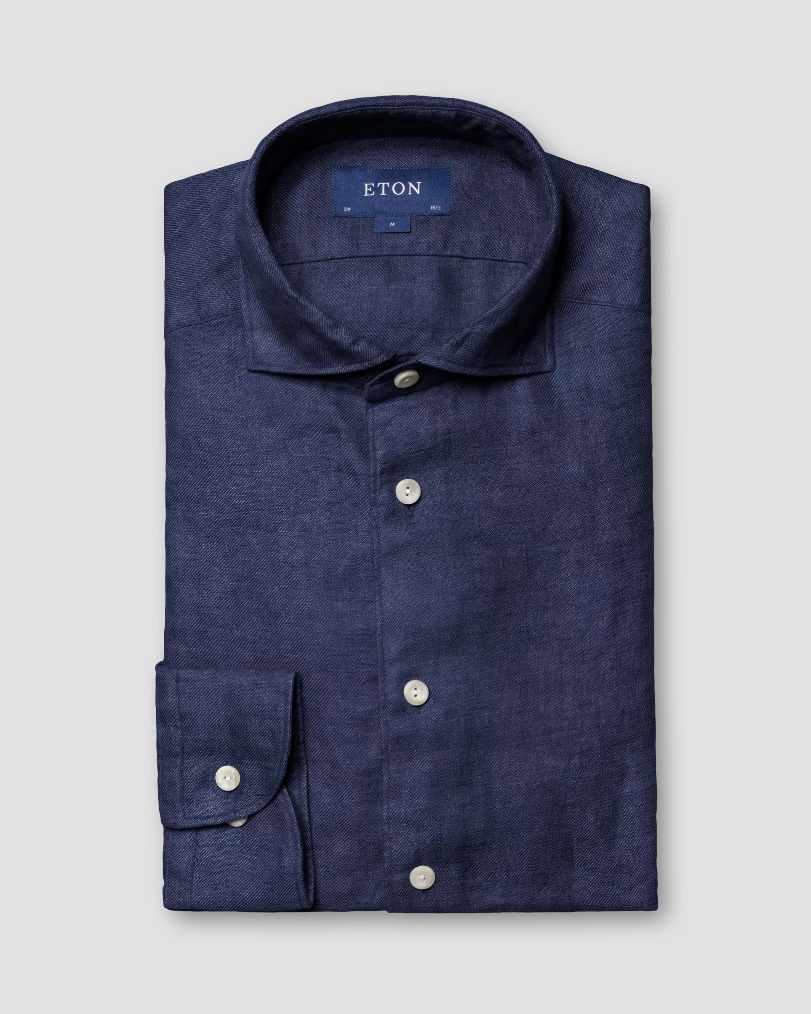 Eton - navy blue linen