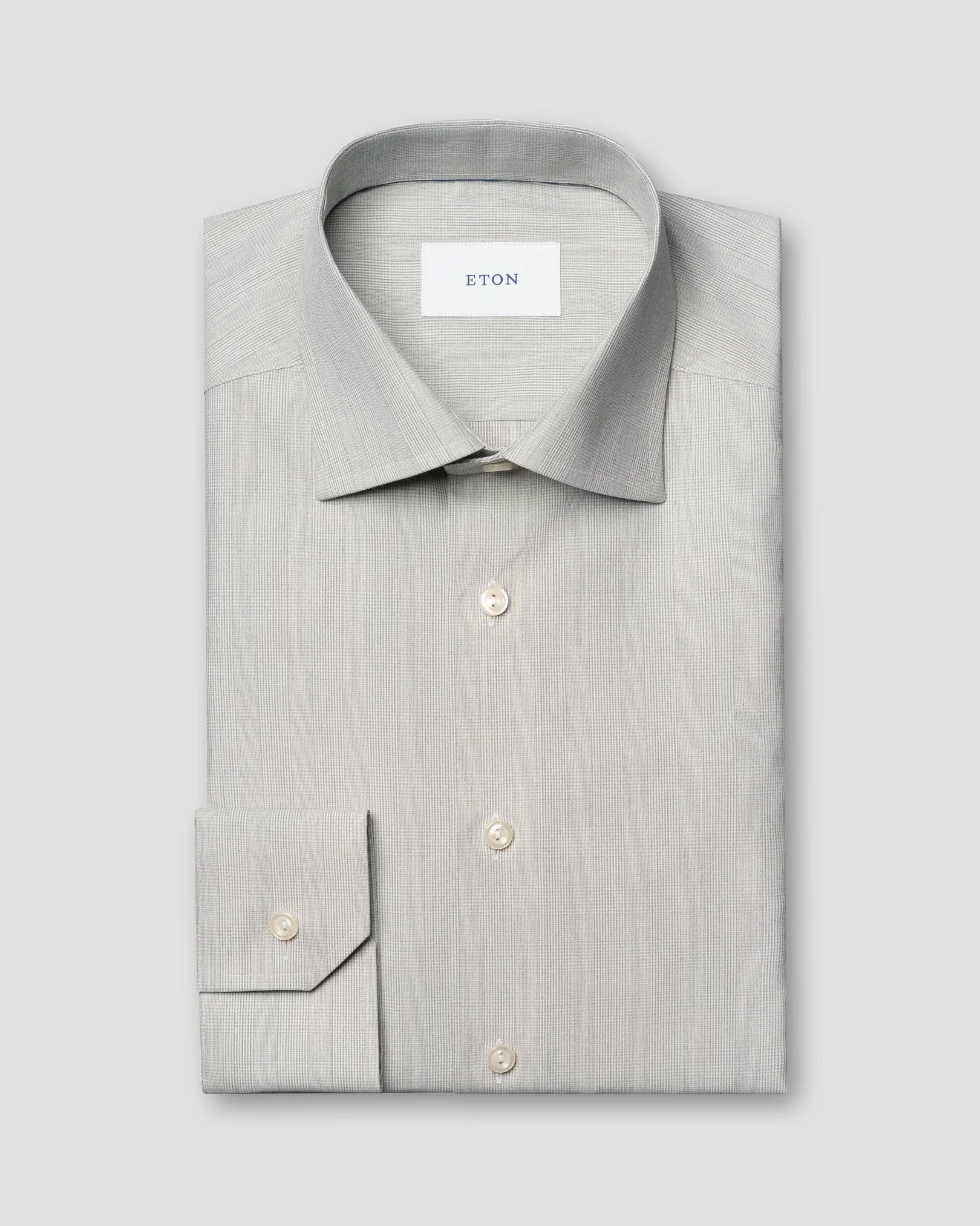 Eton - Check Fine Twill Shirt