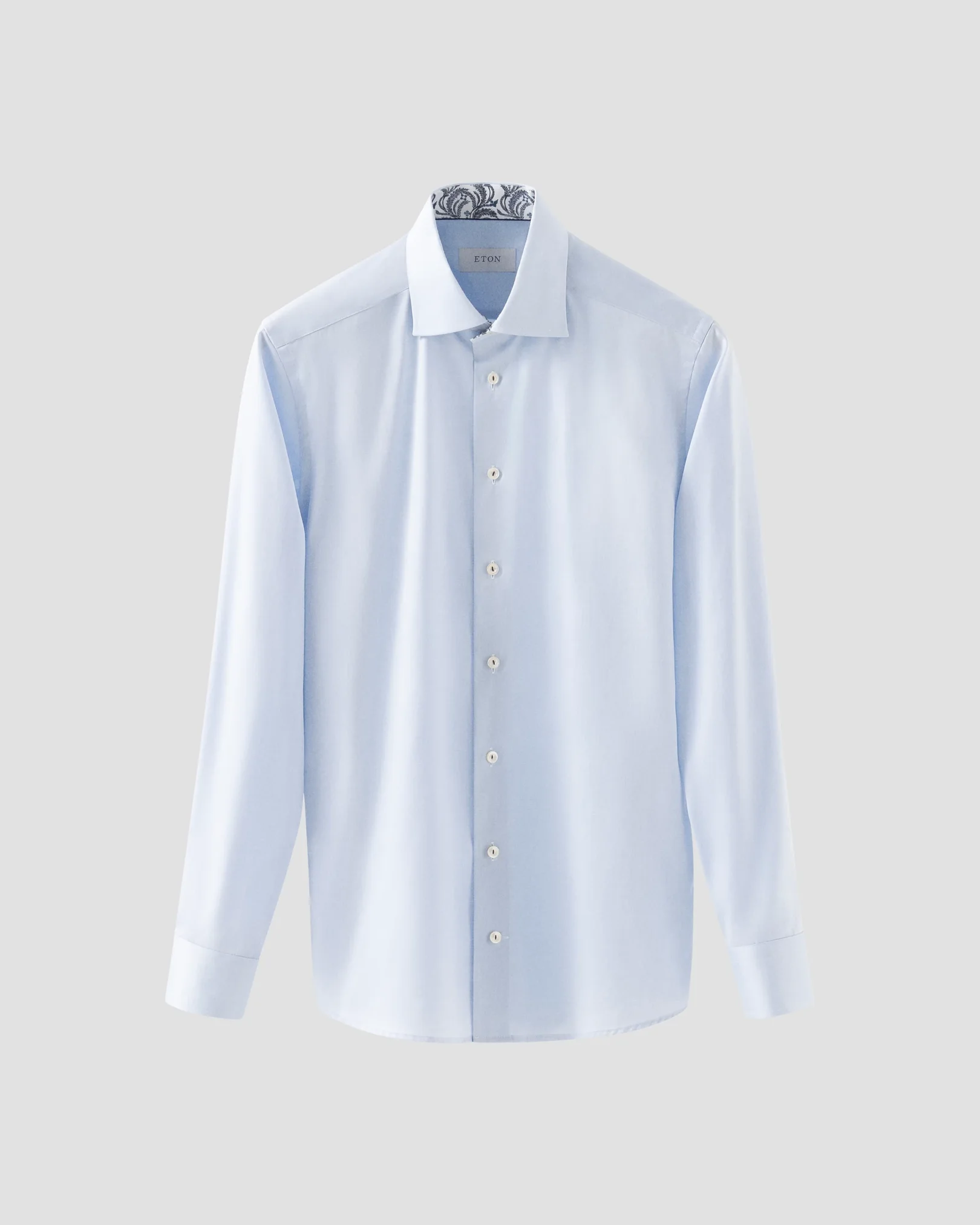 Eton - blue sginature twill shirt