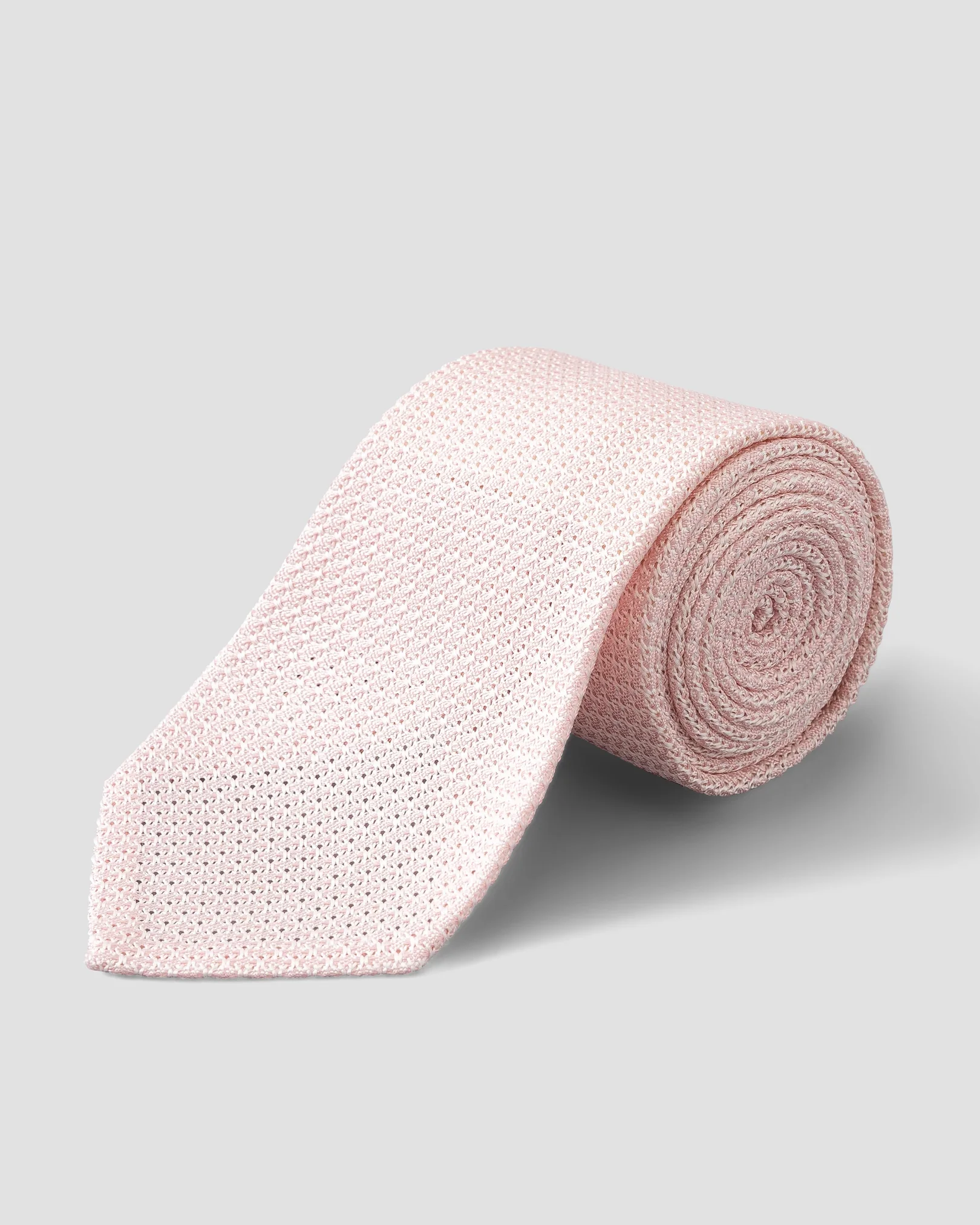 Pink Grenadine Silk Tie