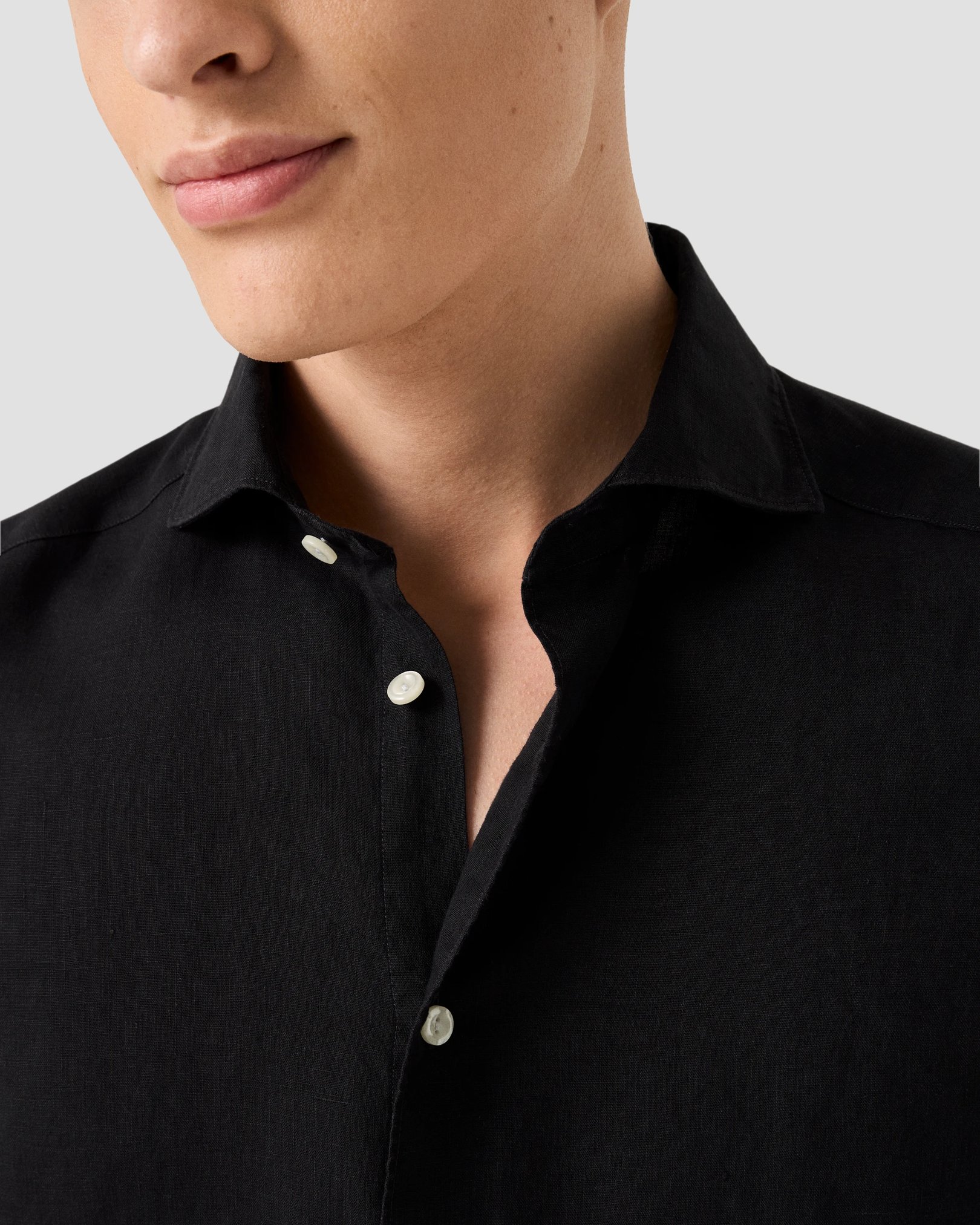 Eton - Short Sleeve Linen Shirt