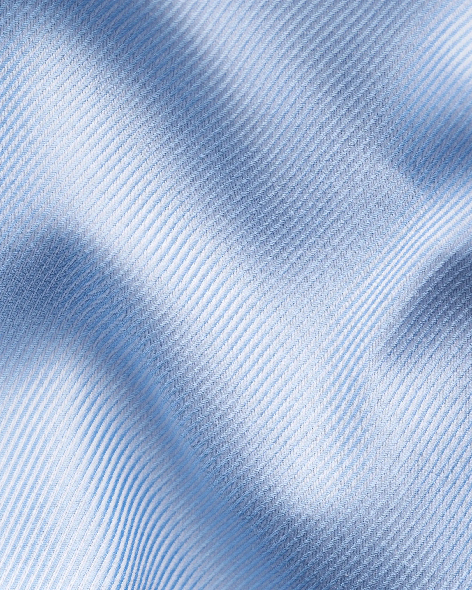 Eton - geometric effect textured twill shirt cut away