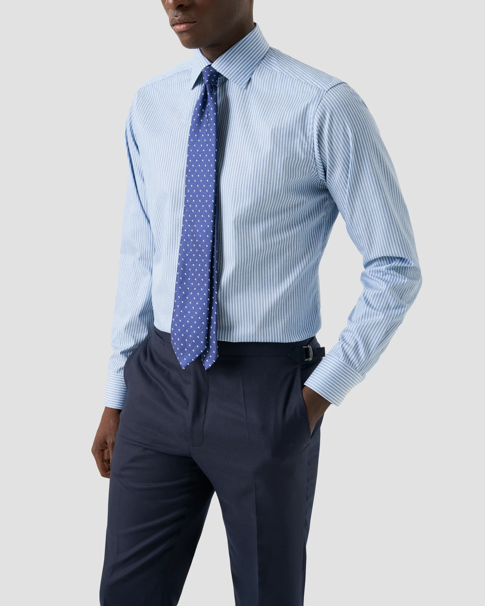 Eton - Stripe Fine Twill Shirt