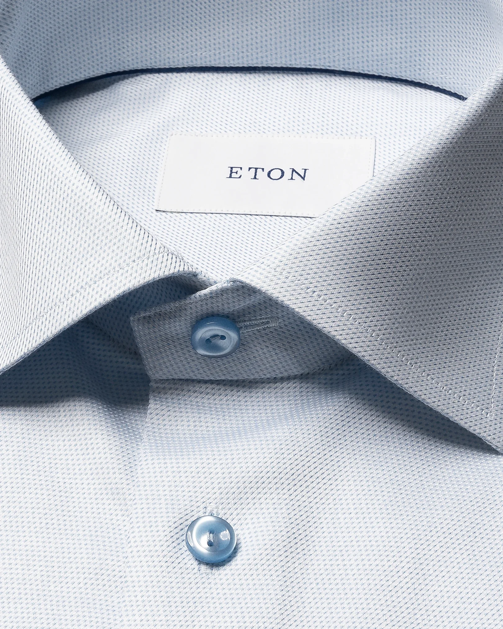 Eton - semi solid cotton tencel lyocell shirt