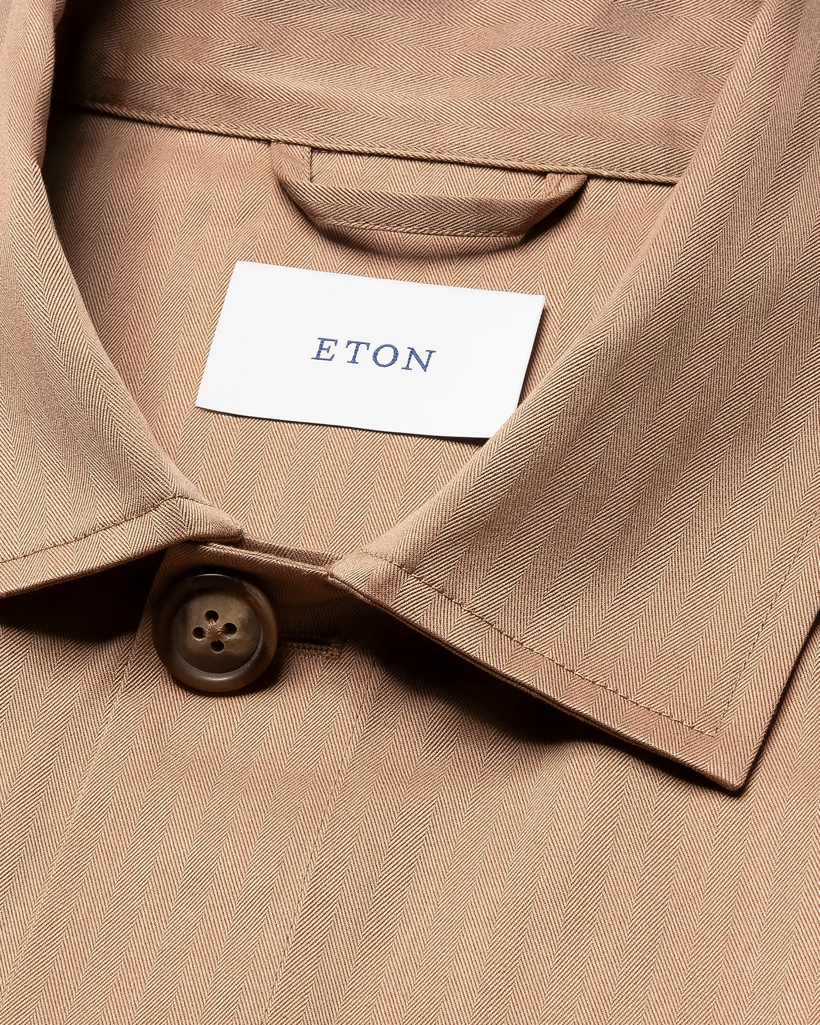 Eton - beige cotton solaro field jacket