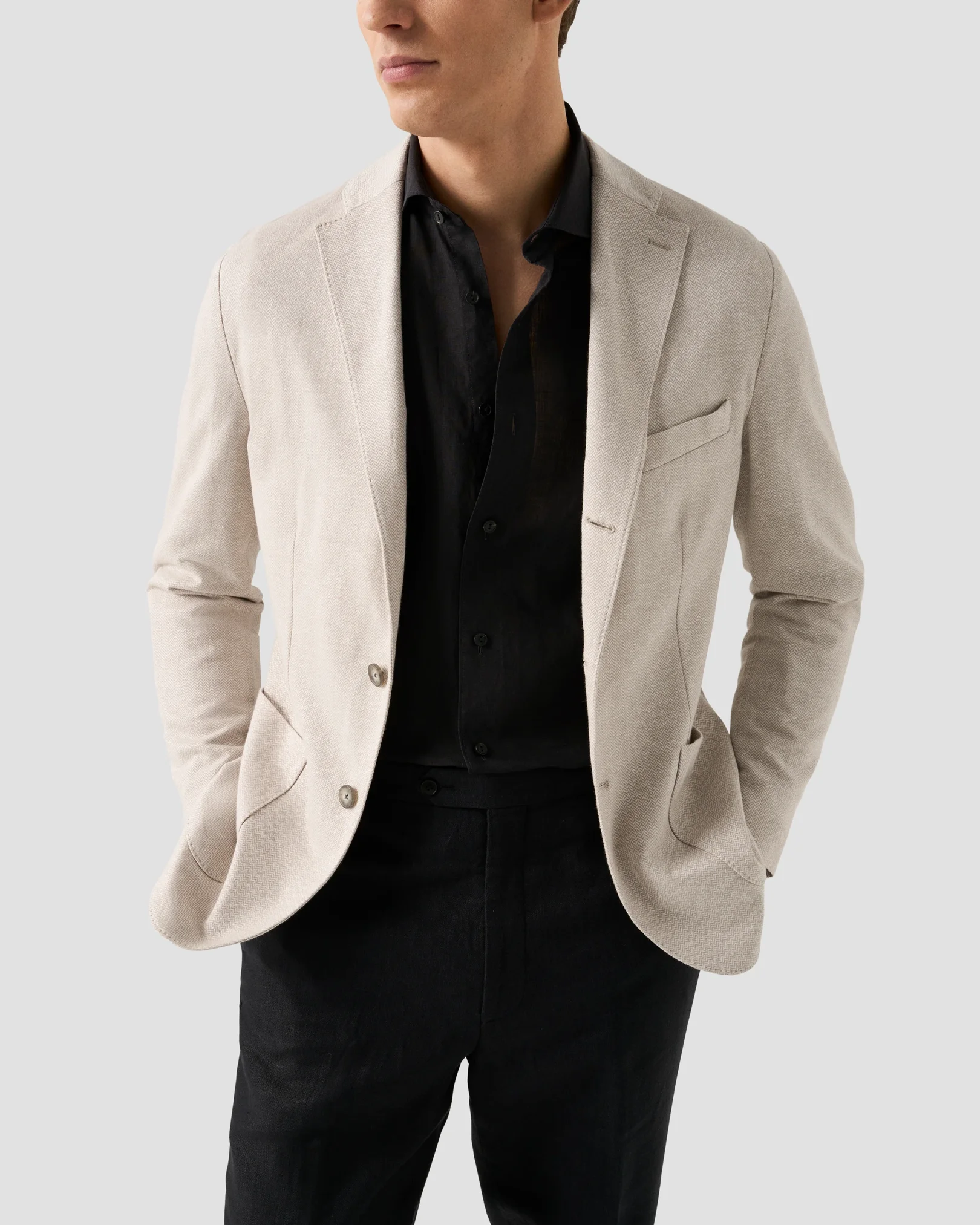 Eton - Solid Linen Shirt