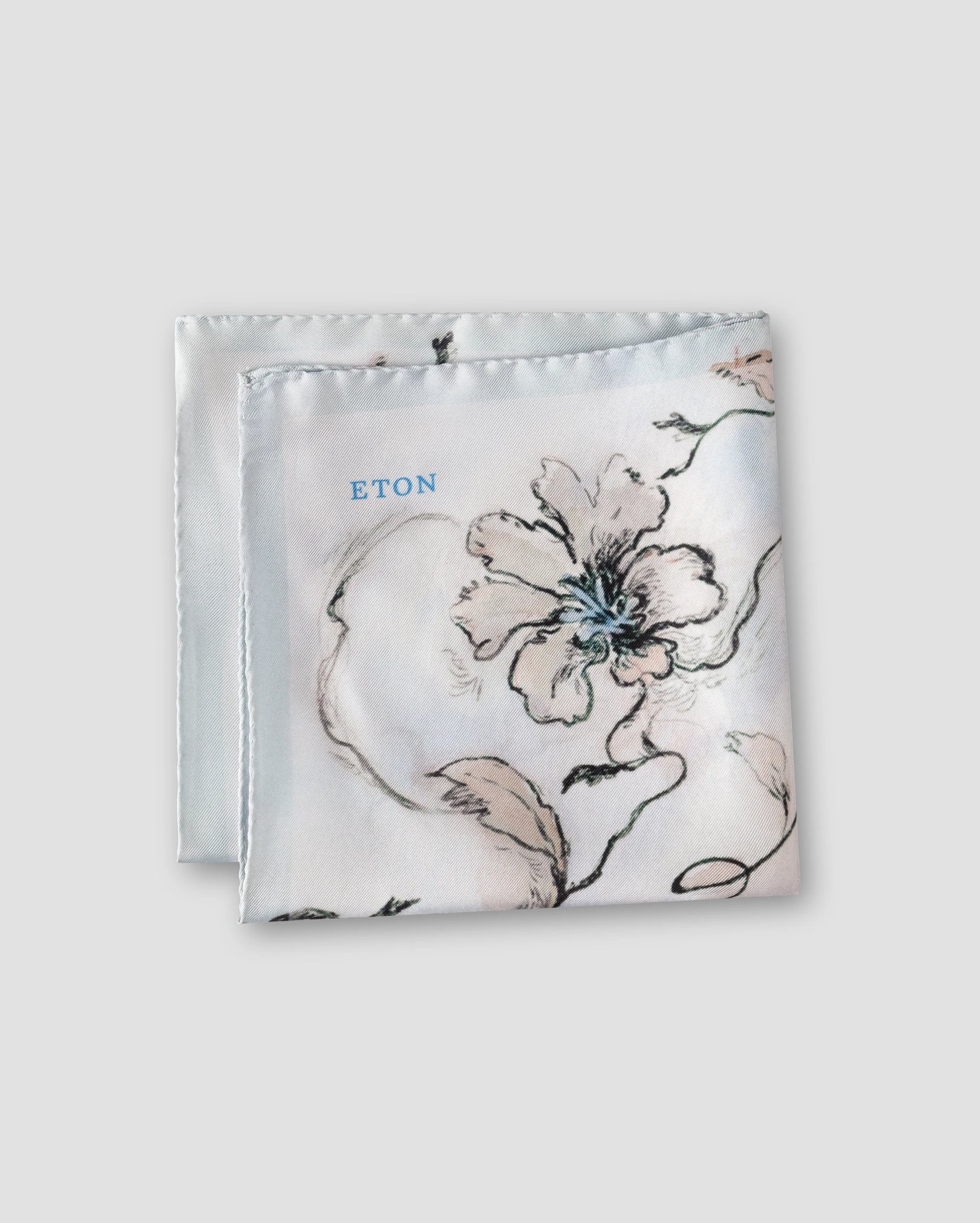 Eton - Floral Silk Pocket Square