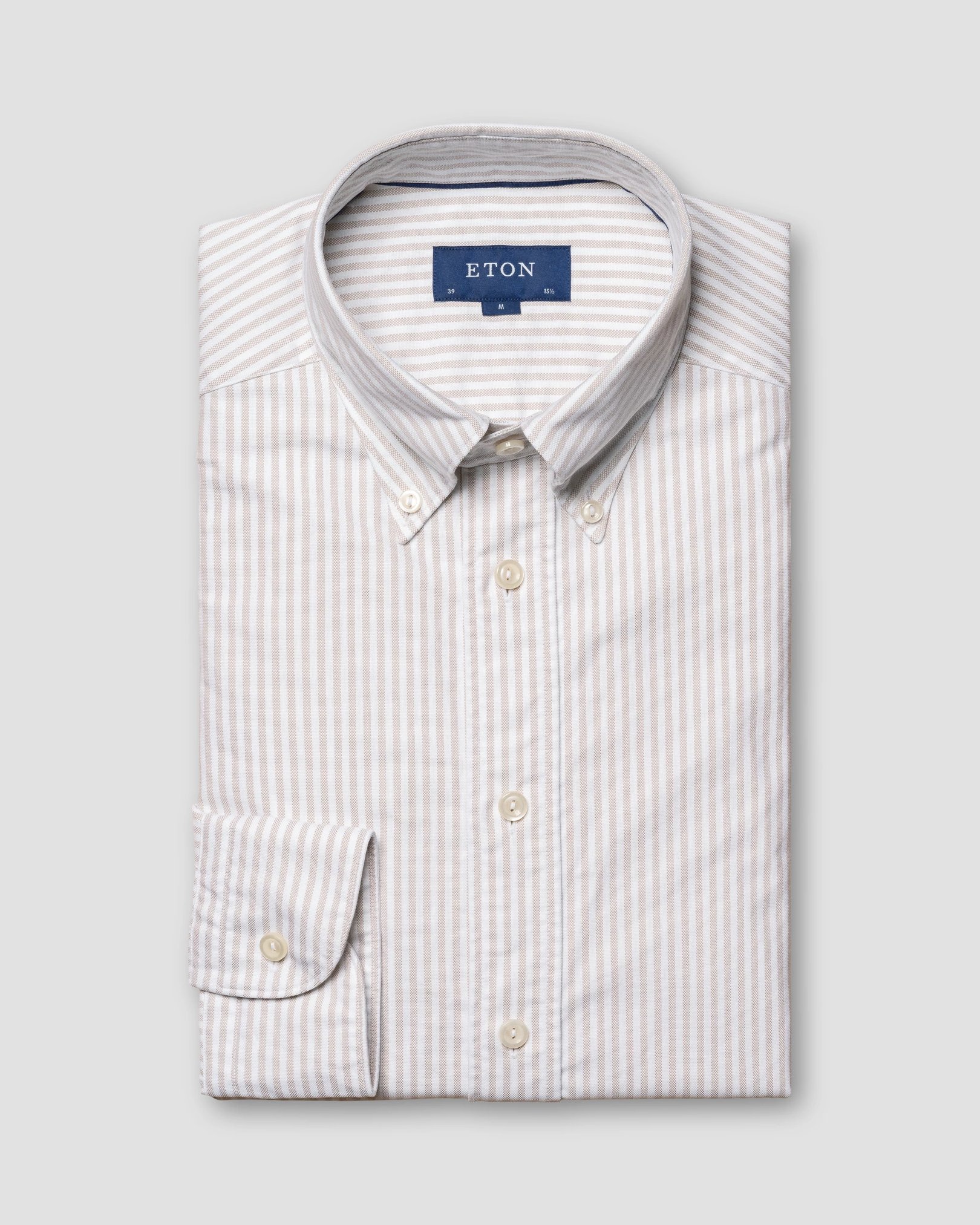 Eton - light beige oxford shirt