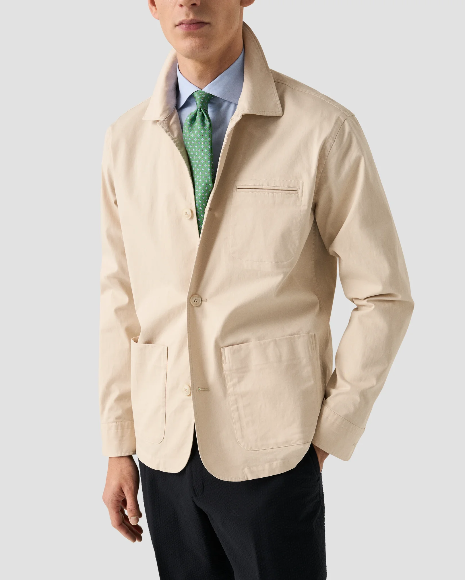 Eton - Light Cotton Chore Jacket