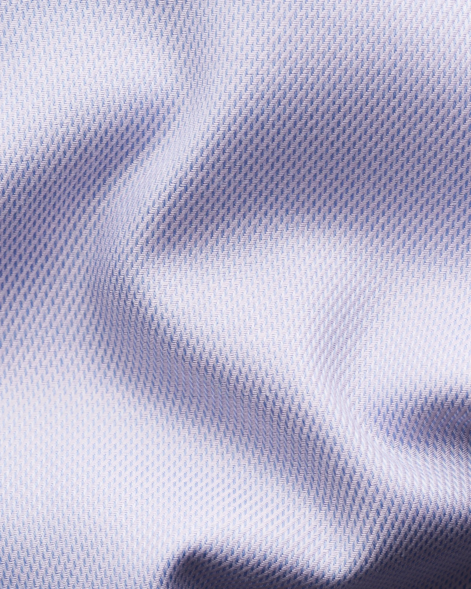 Eton - light purple semi solid twill shirt