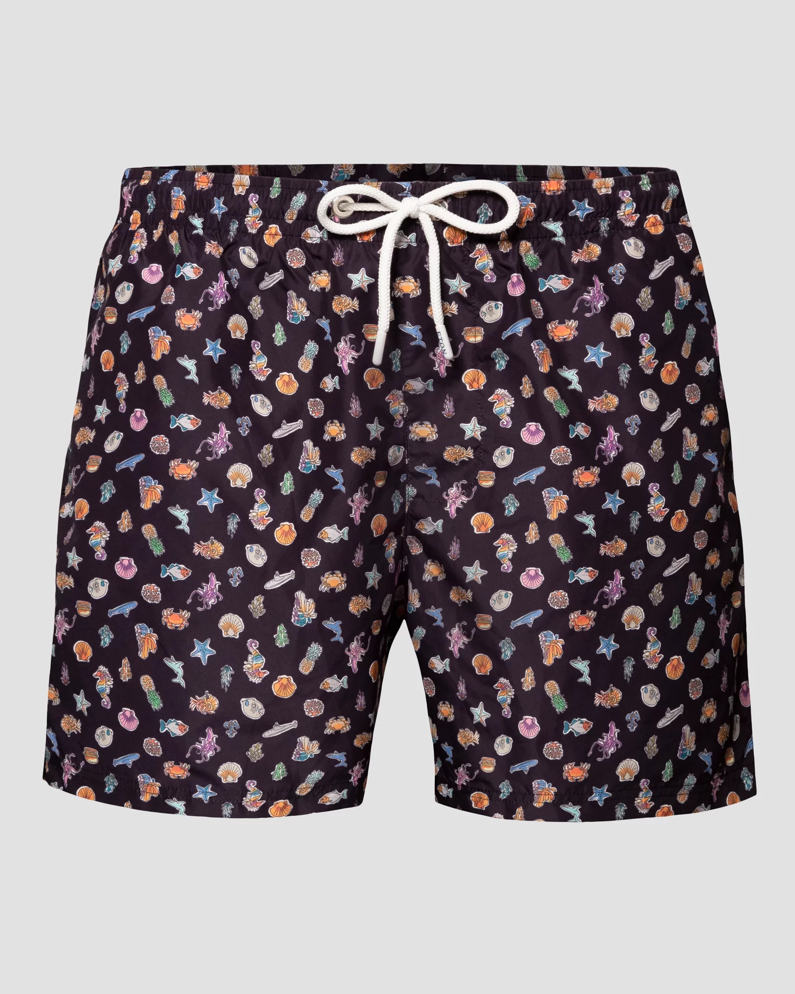 Eton - sea print swim trunks shorts