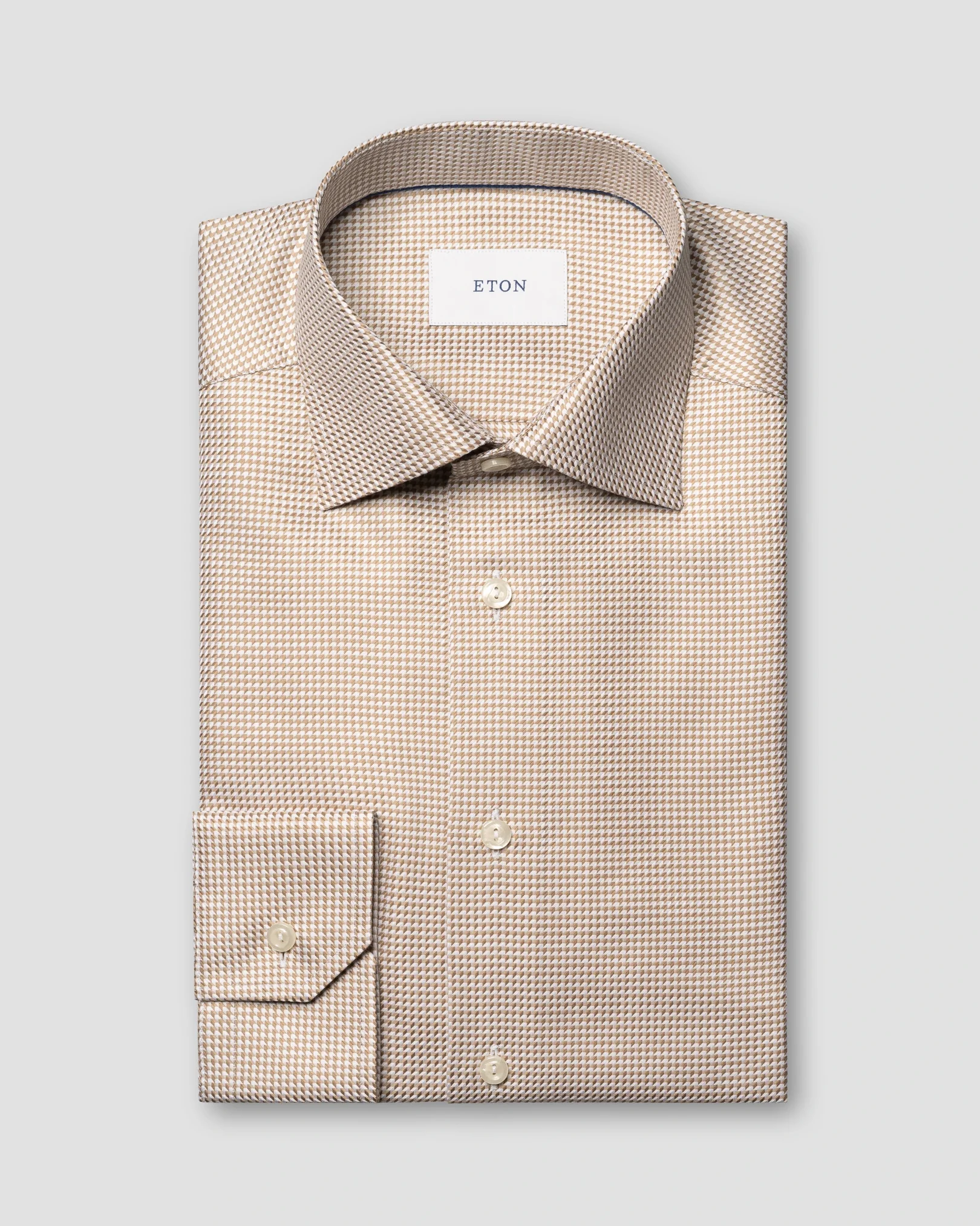 Eton - Houndstooth King Twill Shirt