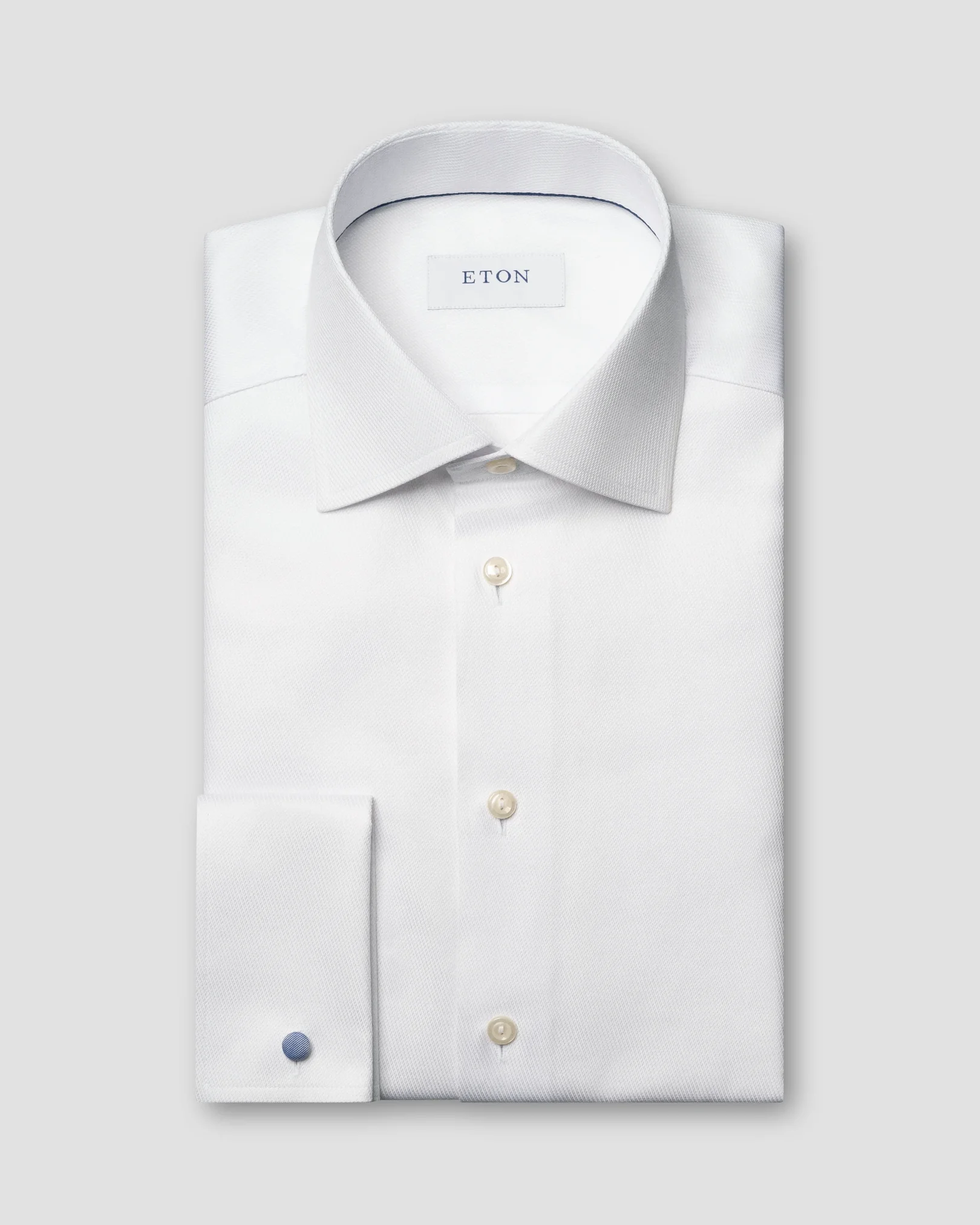 Eton - white royal twill french cuff